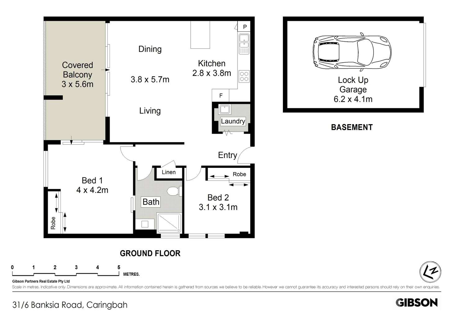 Floorplan of Homely apartment listing, 31/6-8 Banksia Road, Caringbah NSW 2229