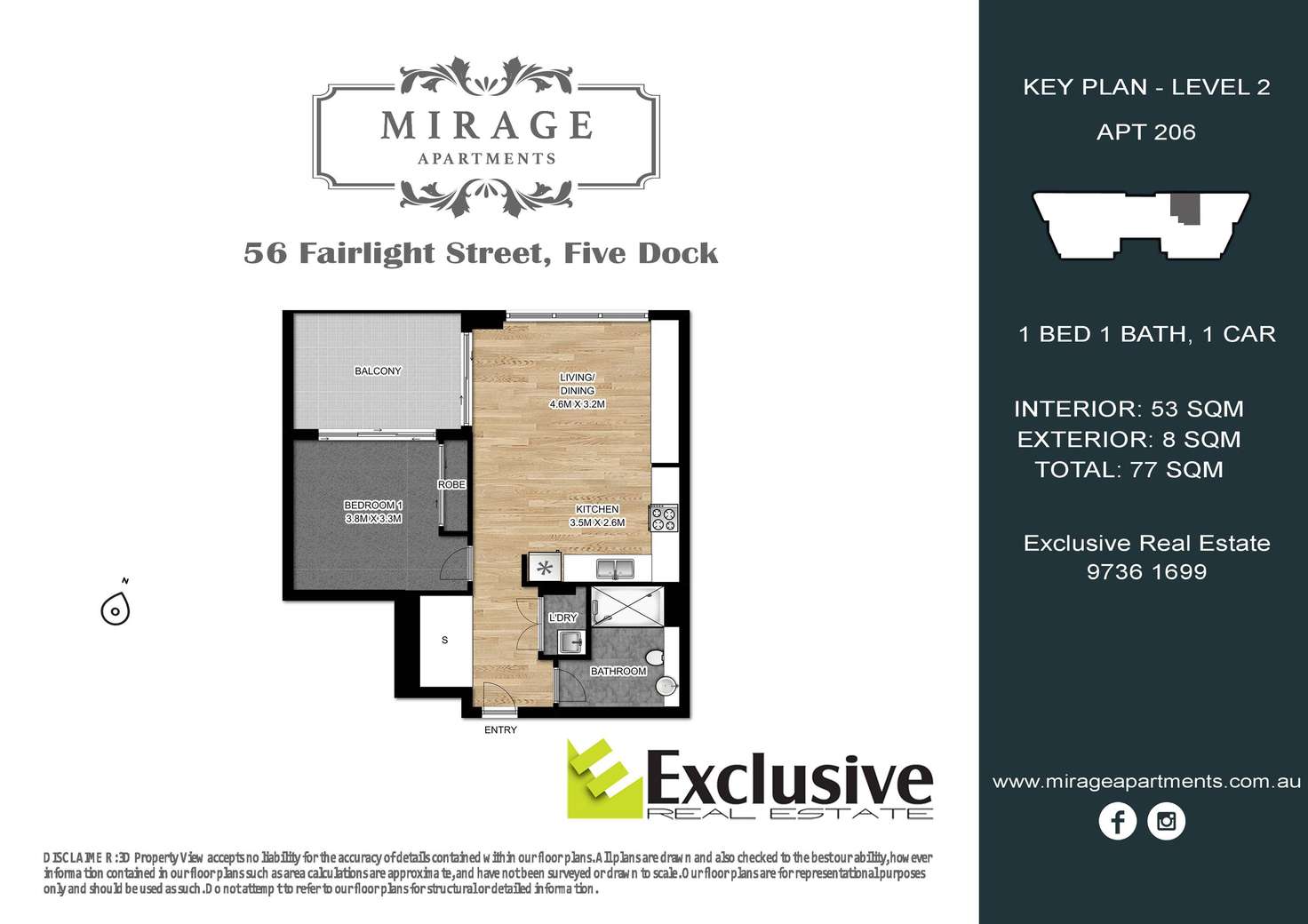 Floorplan of Homely apartment listing, 63-65 Ramsay Road, Five Dock NSW 2046