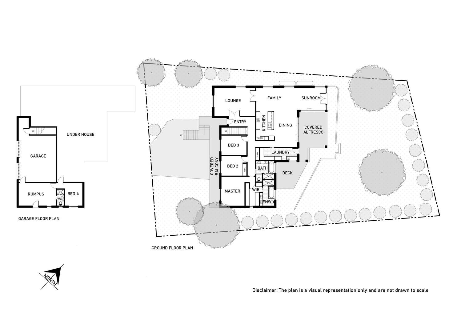 Floorplan of Homely house listing, 48 Getting Crescent, Campbell ACT 2612