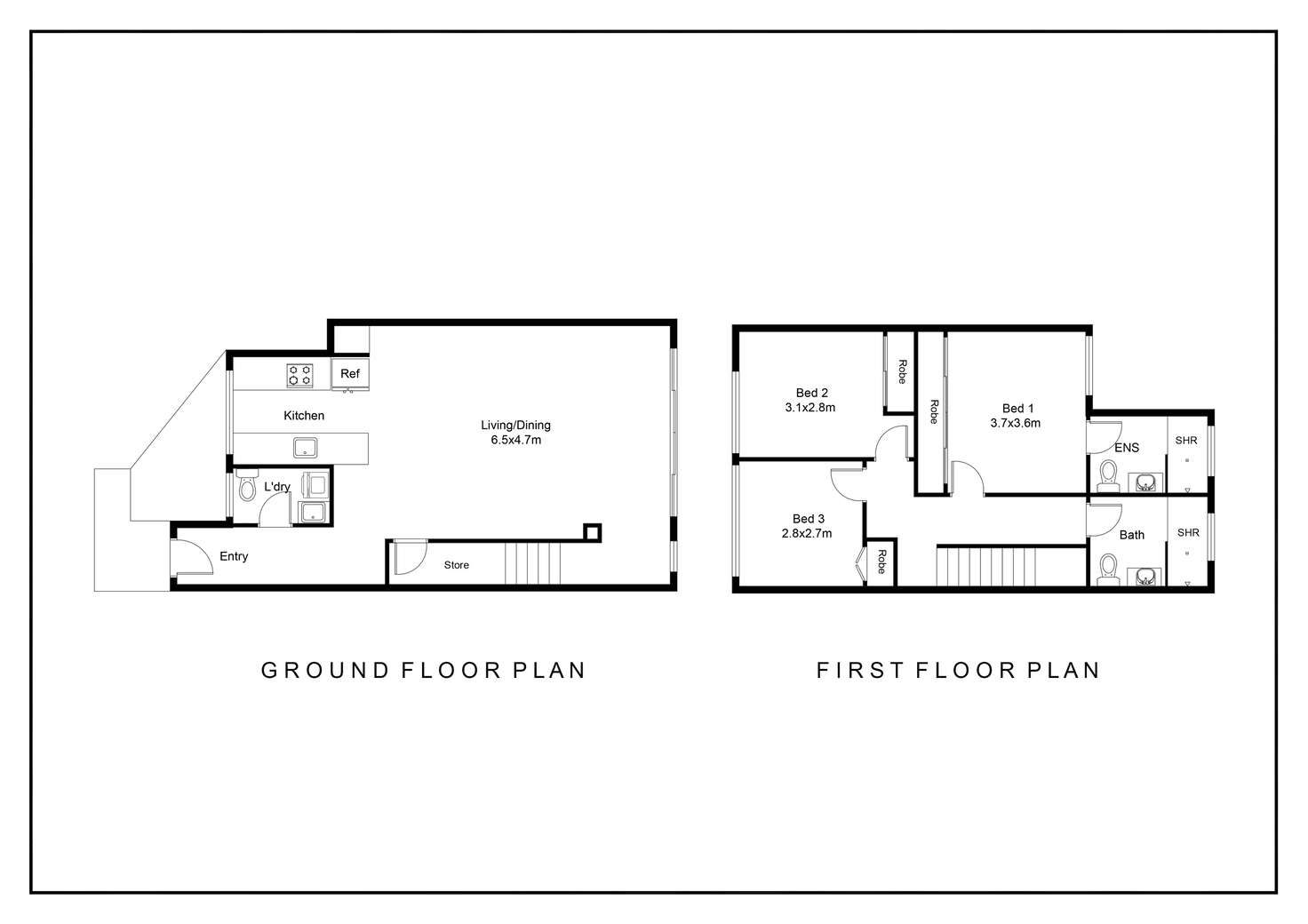 Floorplan of Homely townhouse listing, 24 Condamine Street, Turner ACT 2612