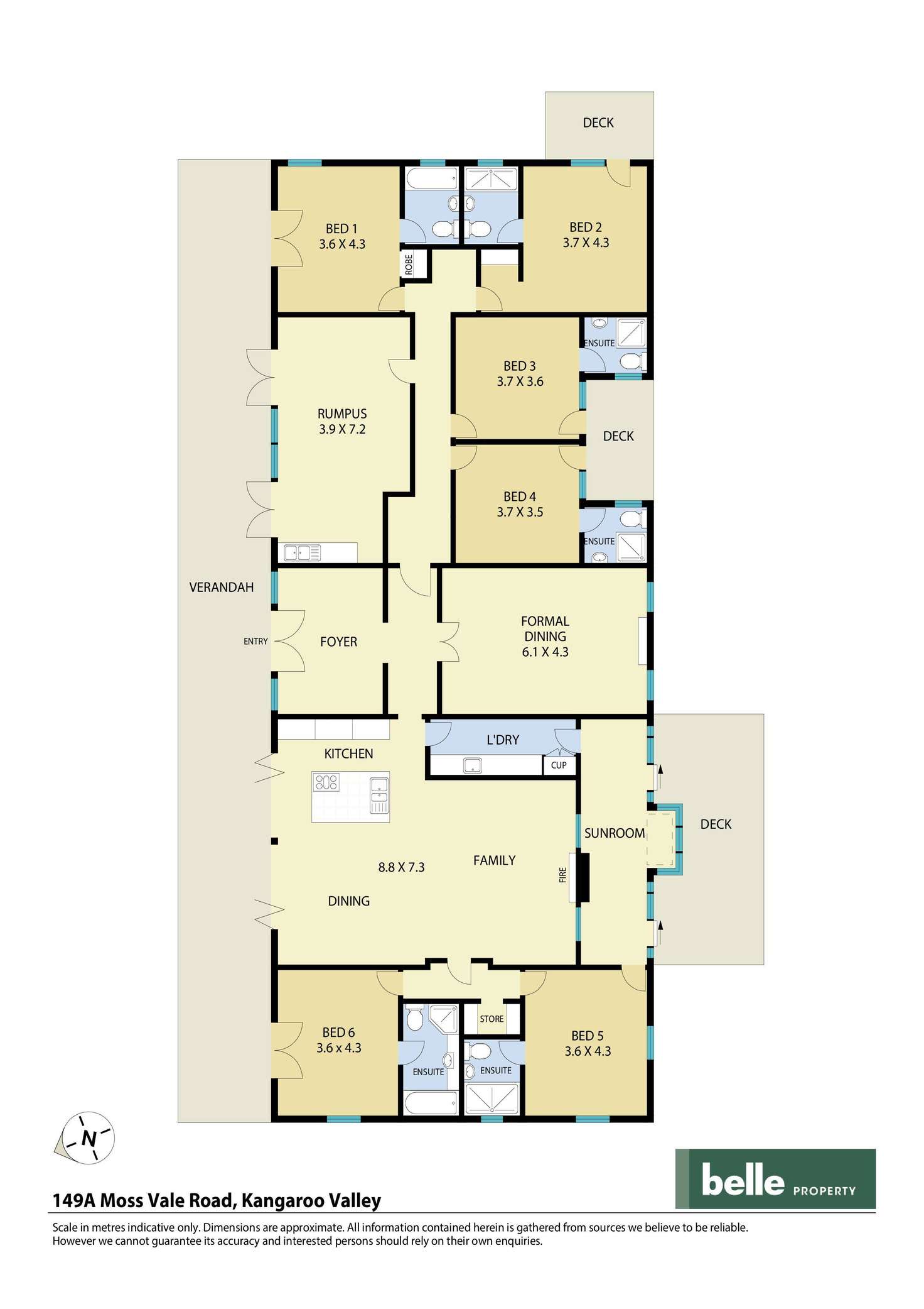 Floorplan of Homely house listing, 149A Moss Vale Road, Kangaroo Valley NSW 2577