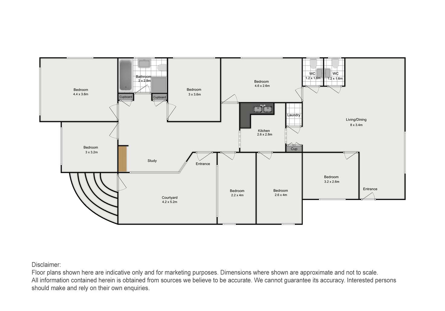Floorplan of Homely house listing, 400 Kingsway, Caringbah NSW 2229