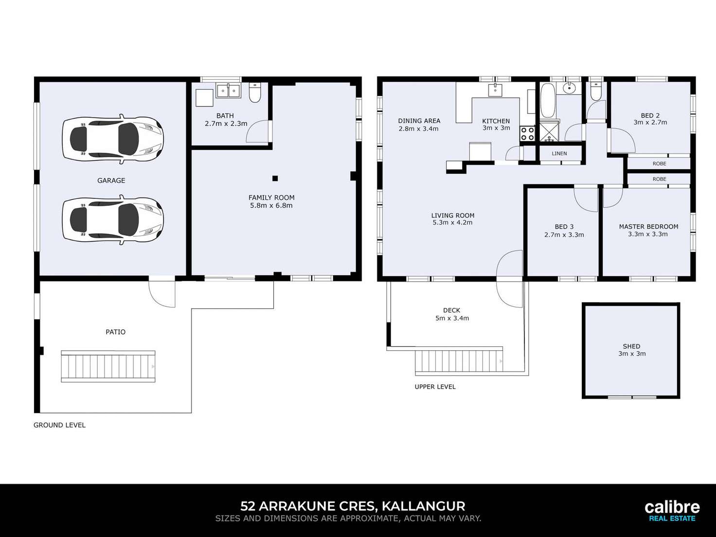 Floorplan of Homely house listing, 52 Arrakune Crescent, Kallangur QLD 4503