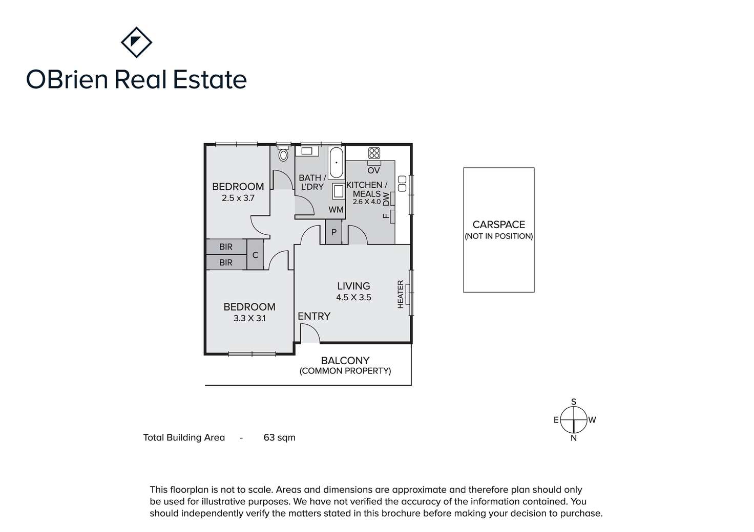 Floorplan of Homely unit listing, 4/28 Bourke Street, Mentone VIC 3194