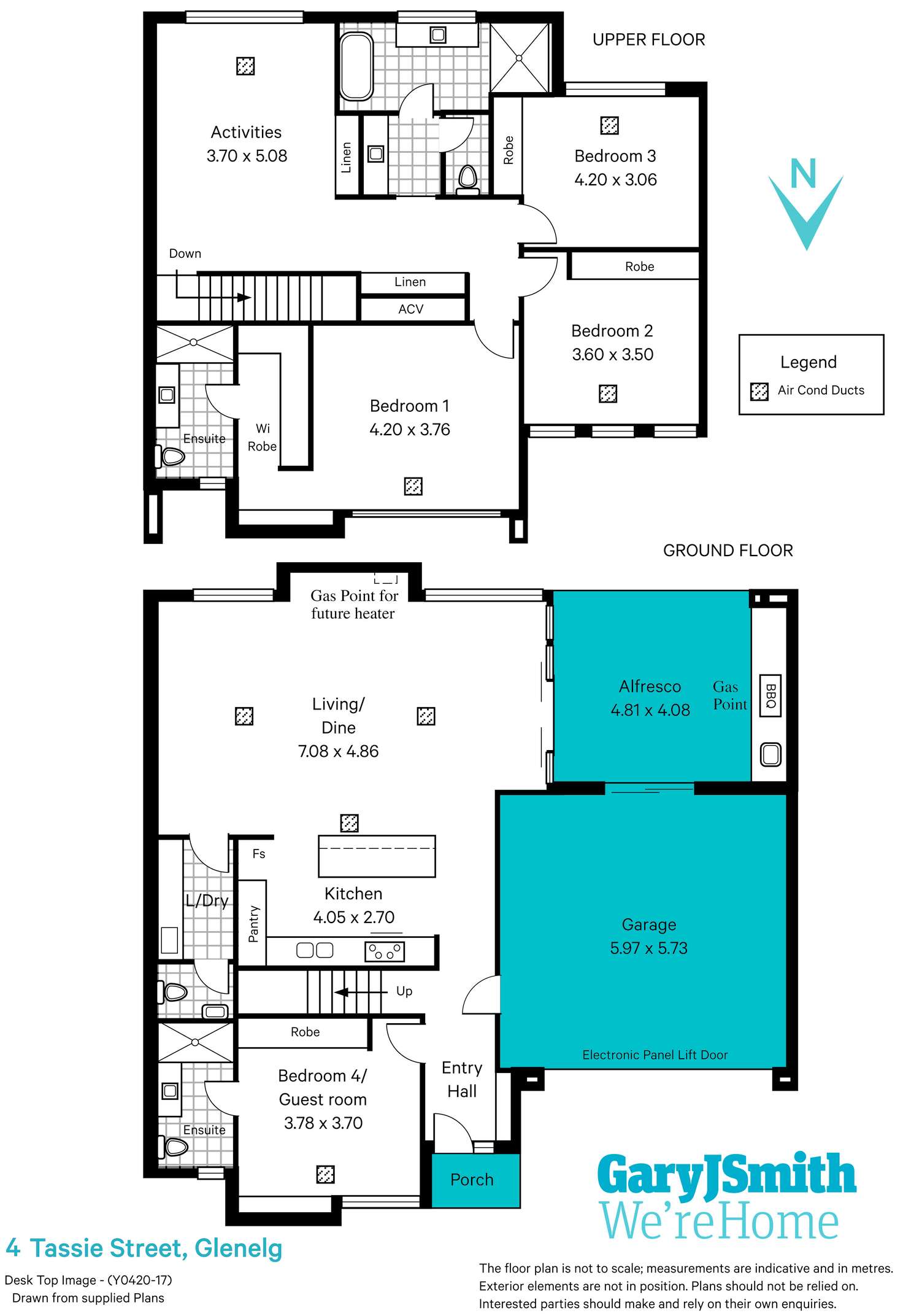 Floorplan of Homely house listing, 4 Tassie Street, Glenelg SA 5045