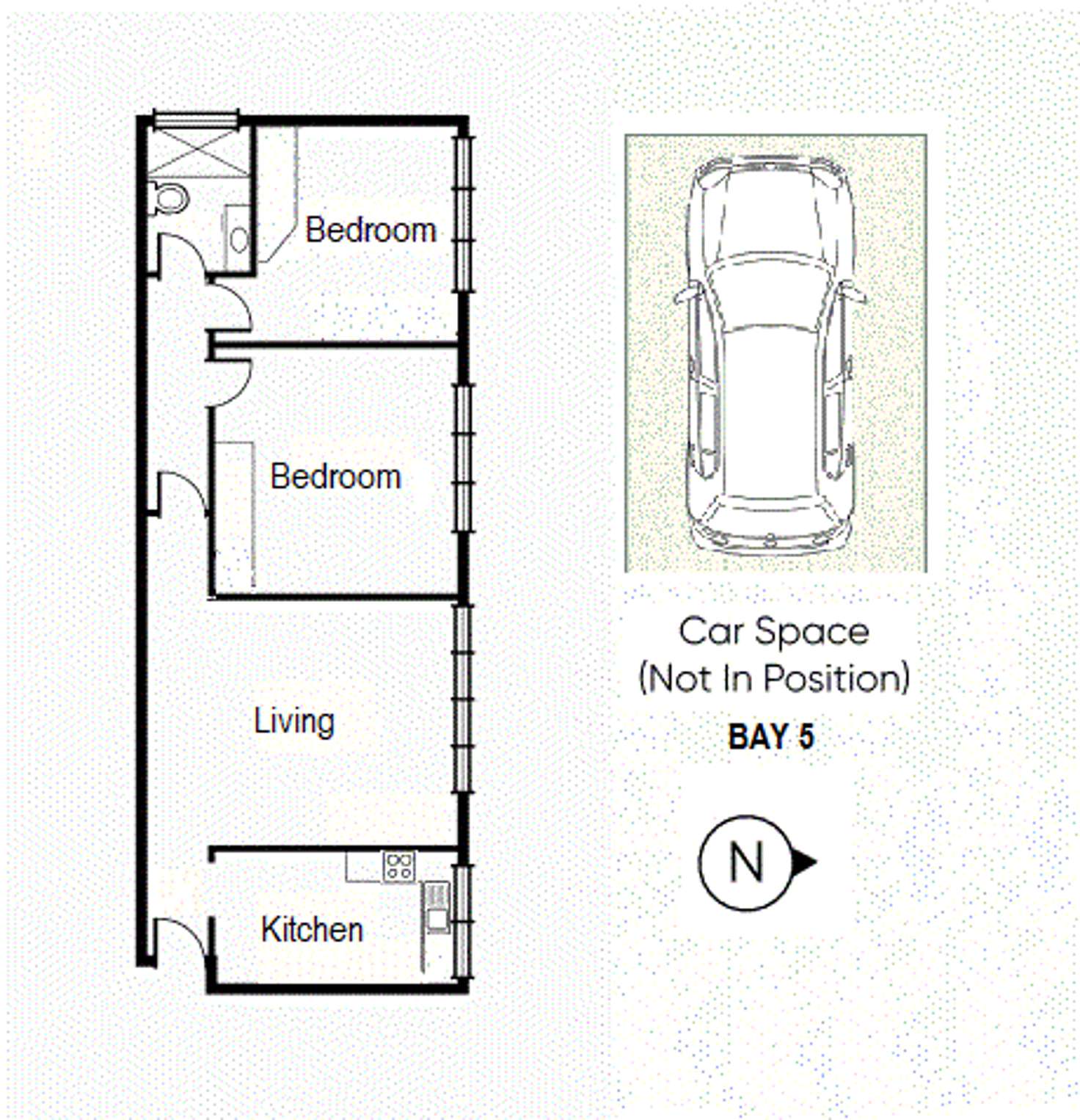 Floorplan of Homely apartment listing, 5/16 Cromwell Road, South Yarra VIC 3141