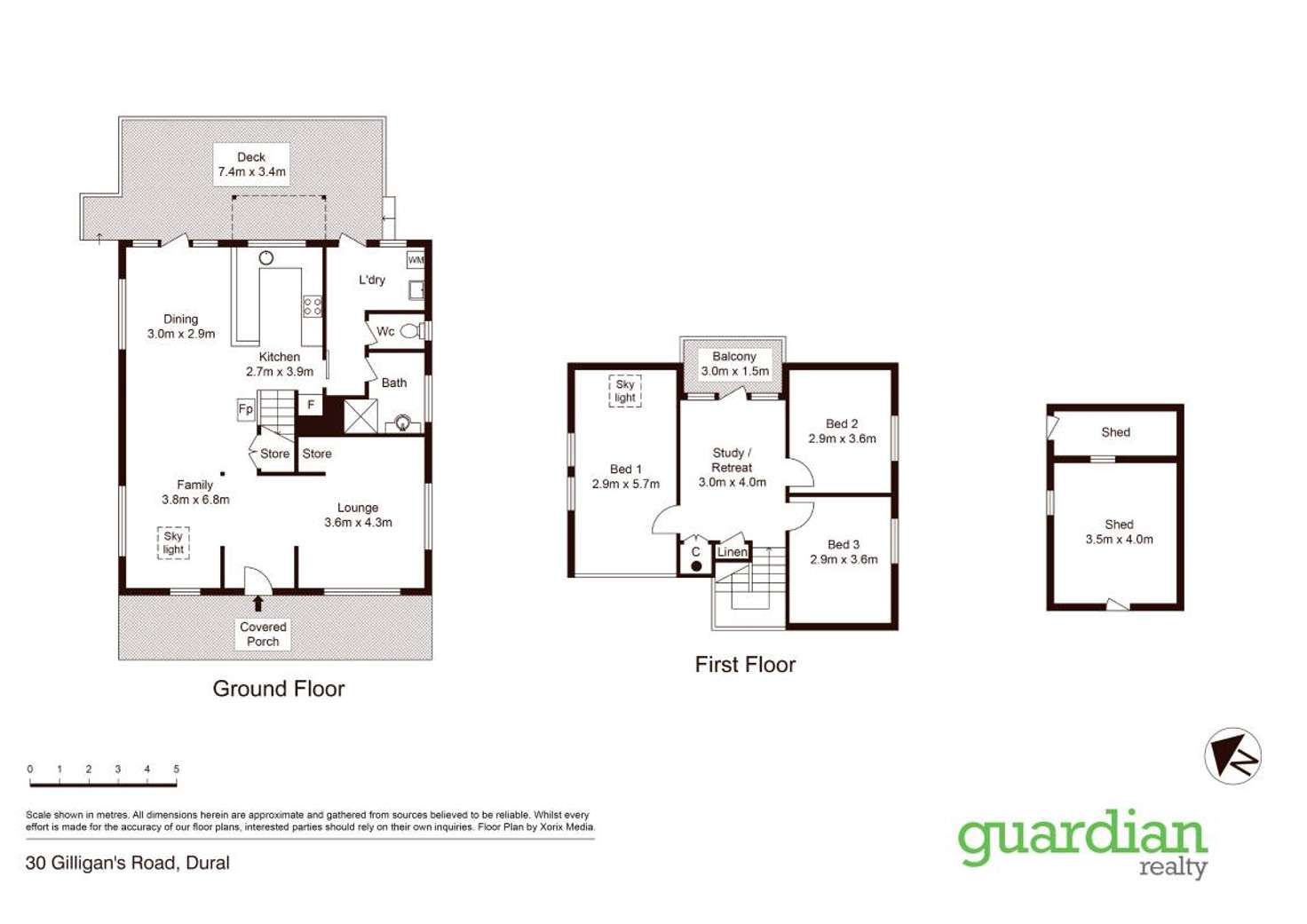 Floorplan of Homely house listing, 30 Gilligans Road, Dural NSW 2158