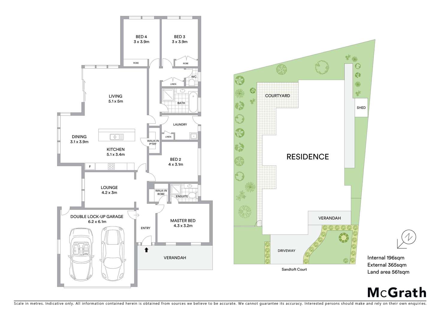Floorplan of Homely house listing, 9 Sandtoft Court, Highton VIC 3216