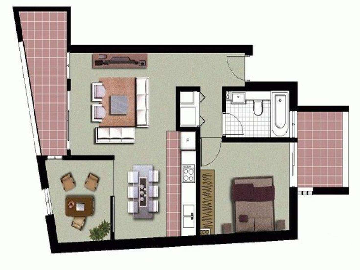 Floorplan of Homely apartment listing, 2/315 Bunnerong Road, Maroubra NSW 2035