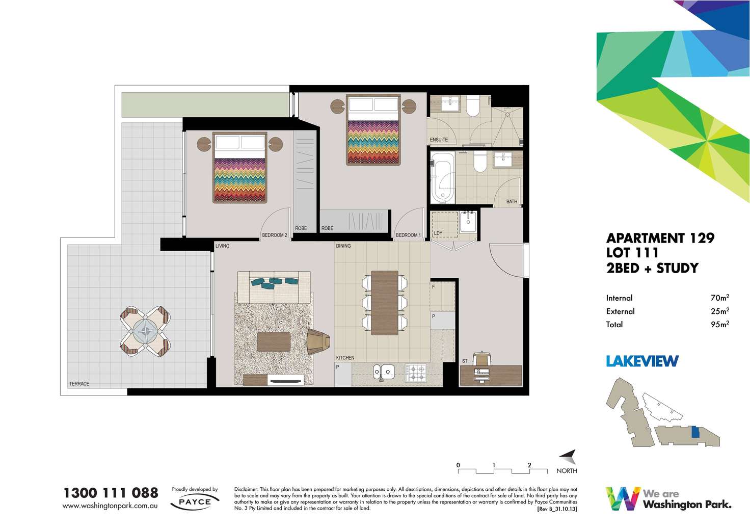 Floorplan of Homely apartment listing, 129/5 Vermont Crescent, Riverwood NSW 2210