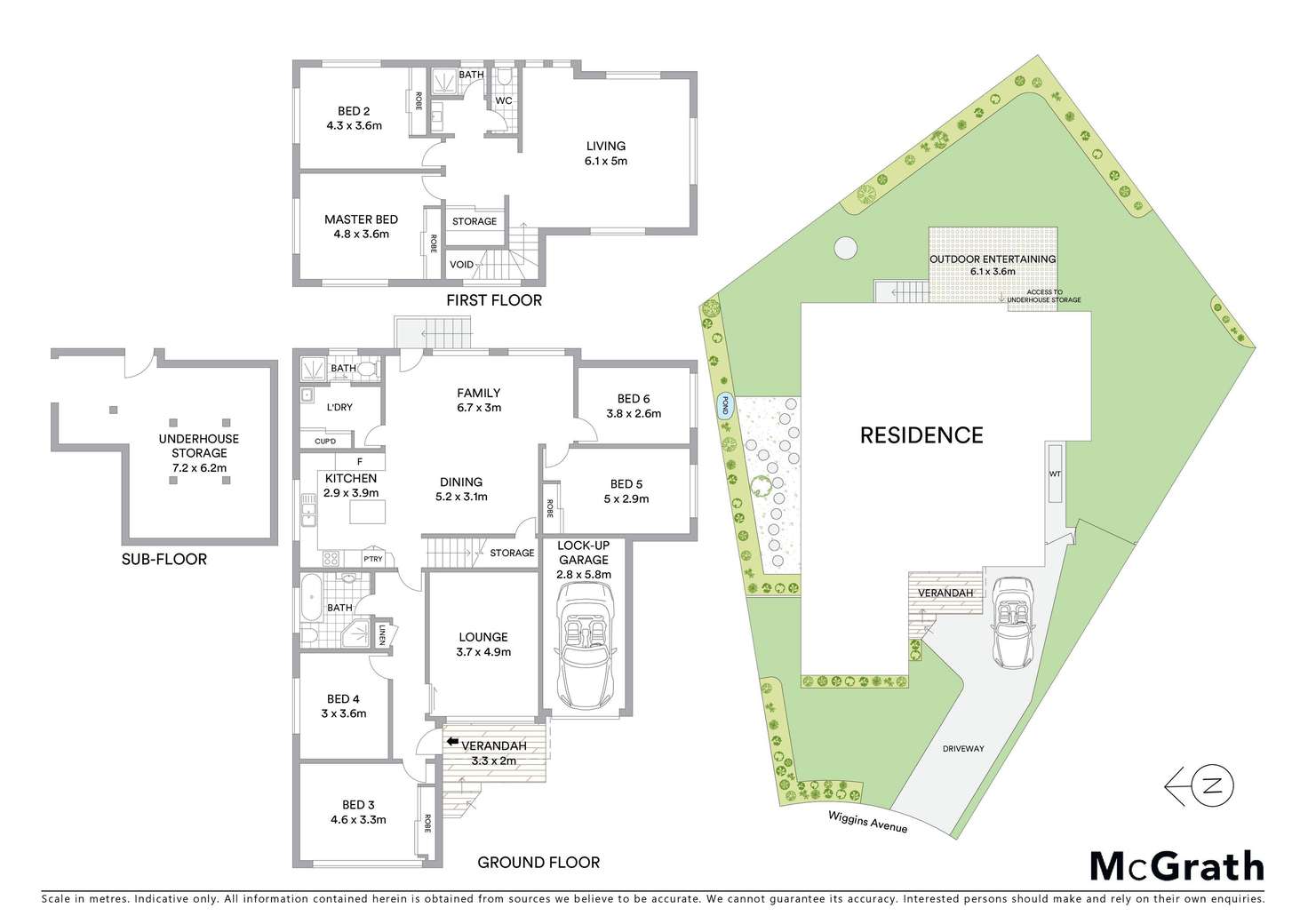Floorplan of Homely house listing, 4 Wiggins Avenue, Beverly Hills NSW 2209