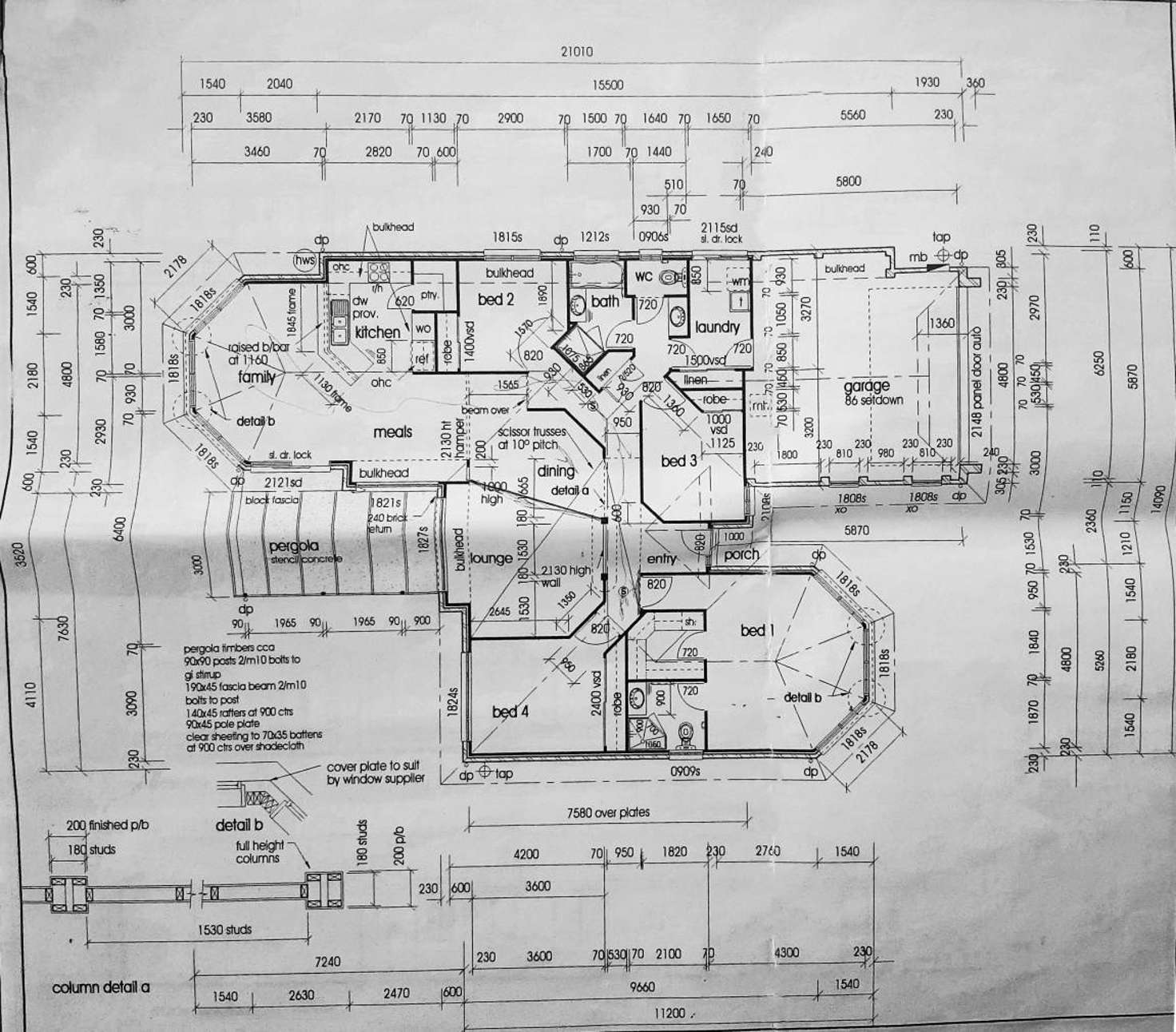 Floorplan of Homely house listing, 4 Rosewood Place, Evans Head NSW 2473