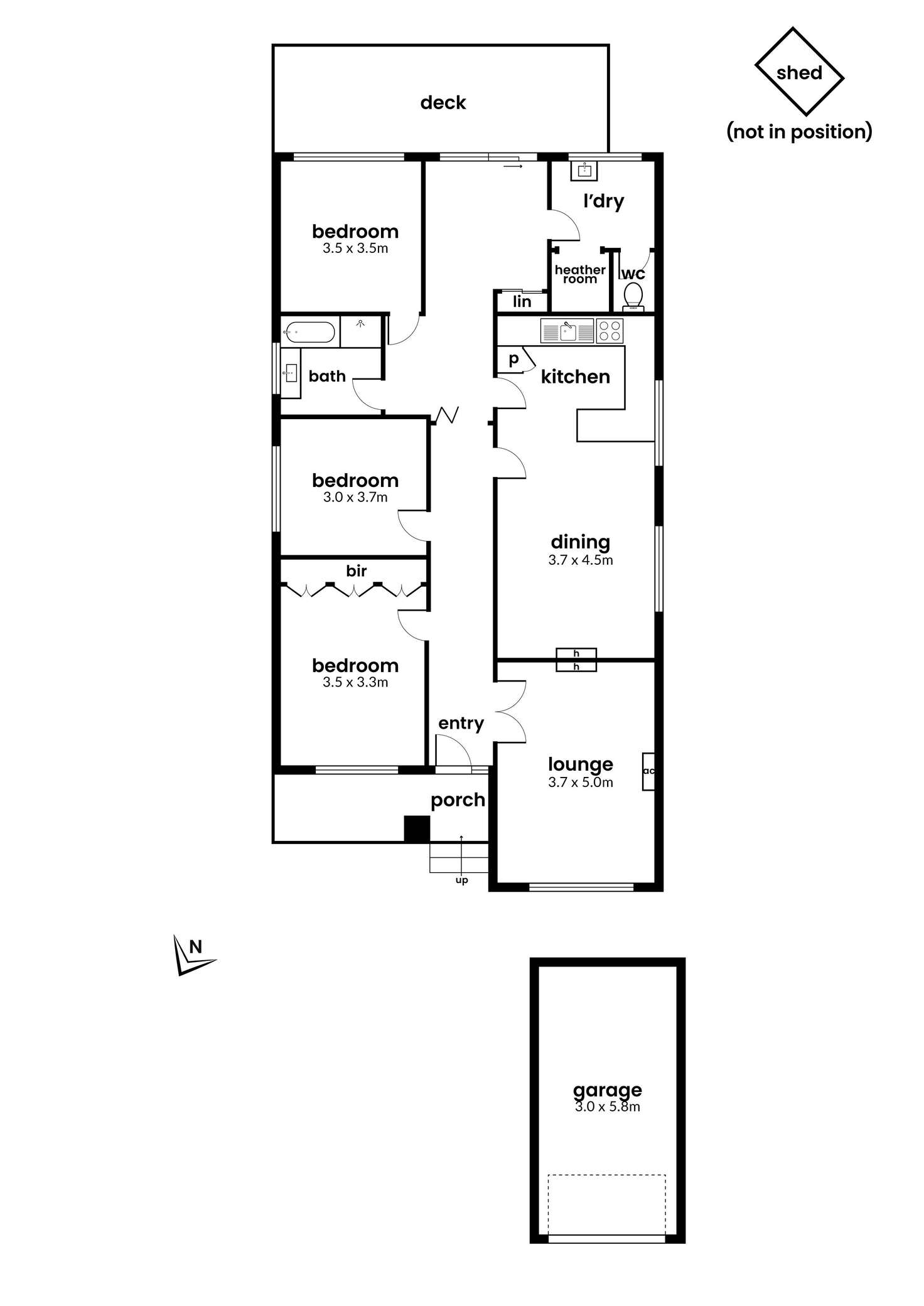 Floorplan of Homely house listing, 23 Russell Place, Williamstown VIC 3016