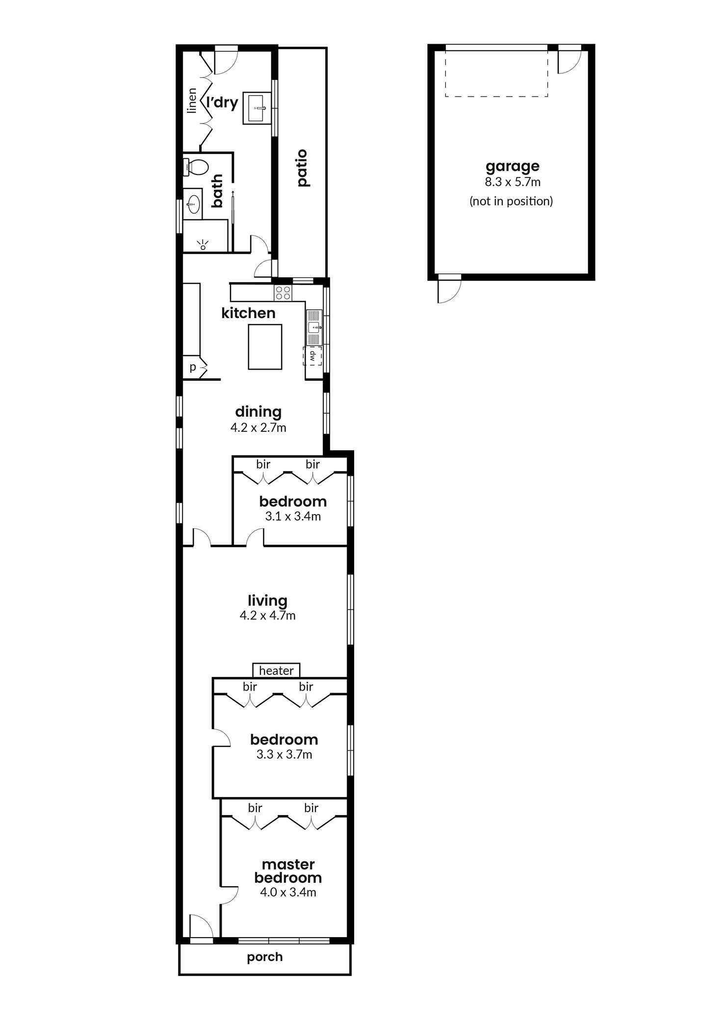 Floorplan of Homely house listing, 168 Osborne Street, Williamstown VIC 3016