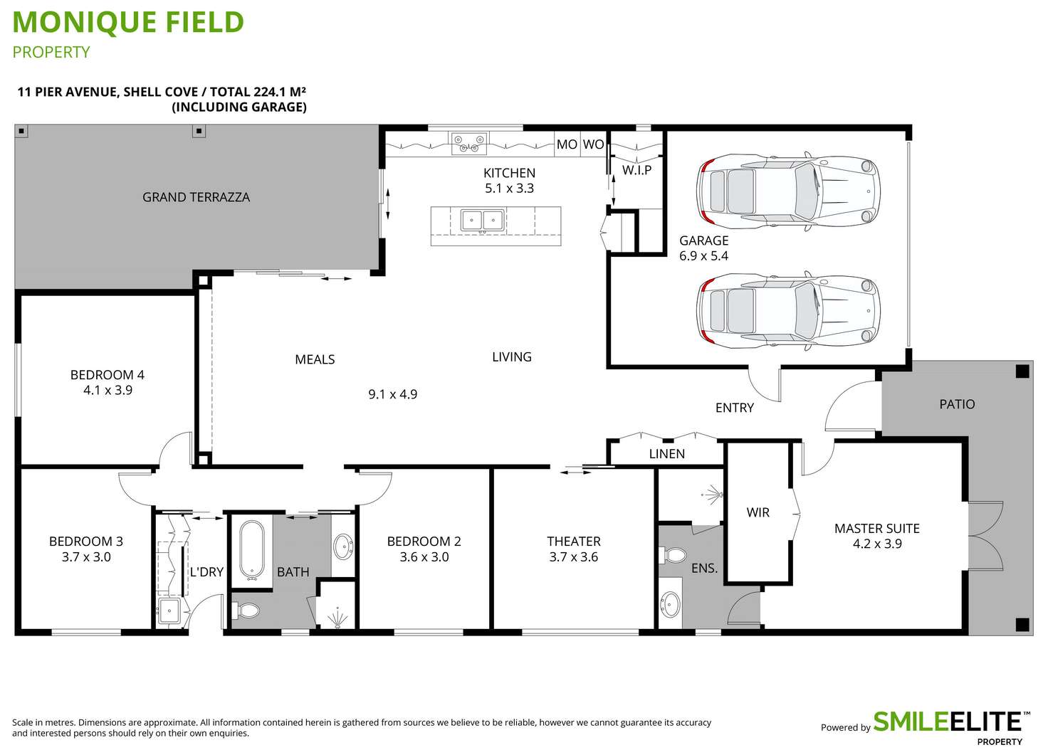 Floorplan of Homely house listing, 11 Pier Avenue, Shell Cove NSW 2529