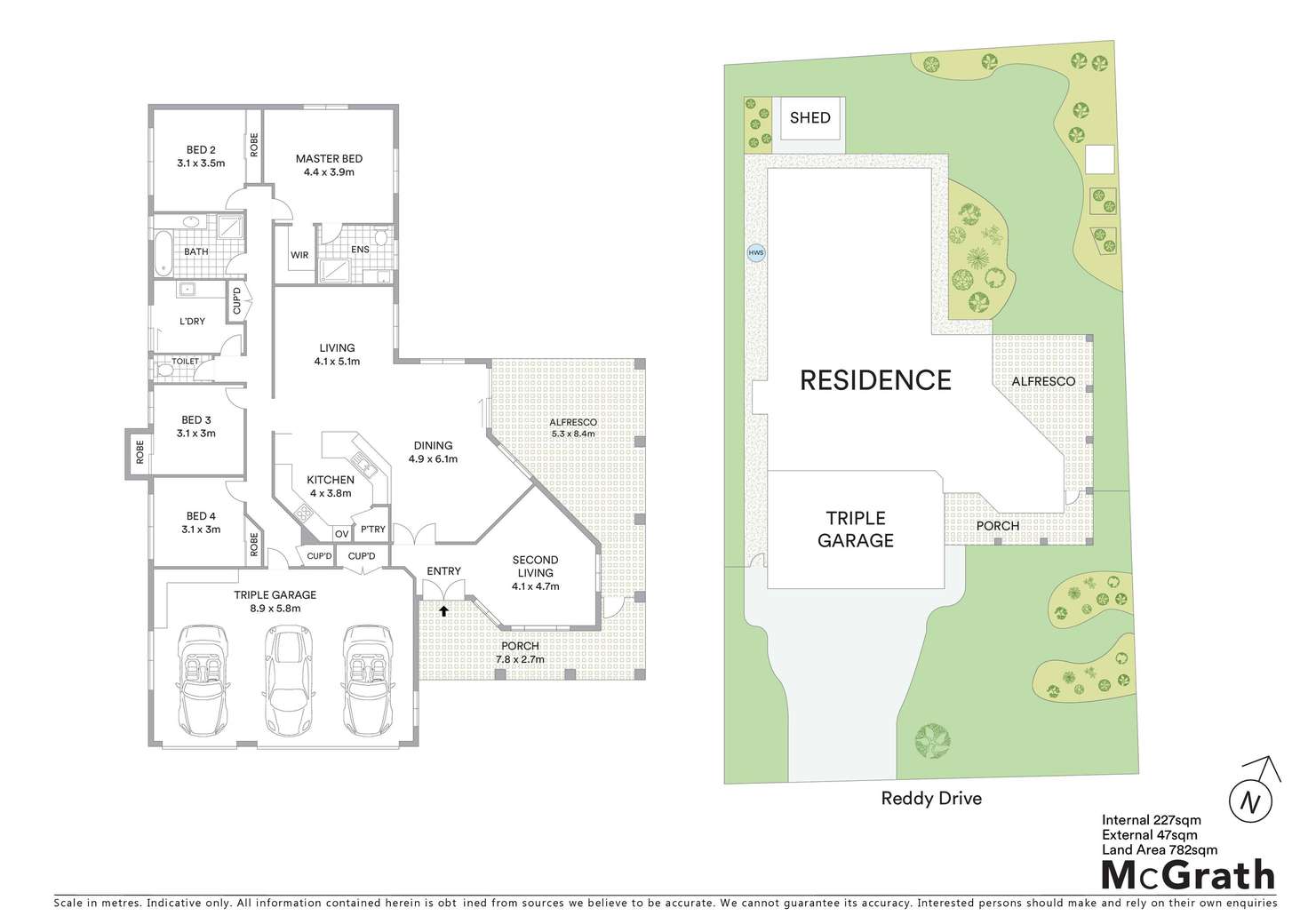 Floorplan of Homely house listing, 15 Reddy Drive, Norman Gardens QLD 4701