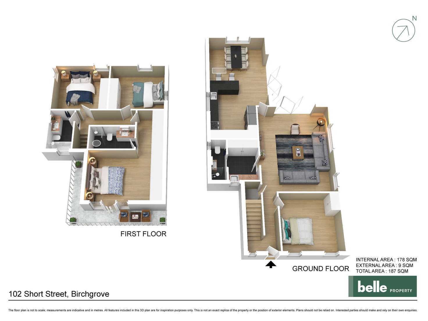 Floorplan of Homely house listing, 102 Short Street, Birchgrove NSW 2041