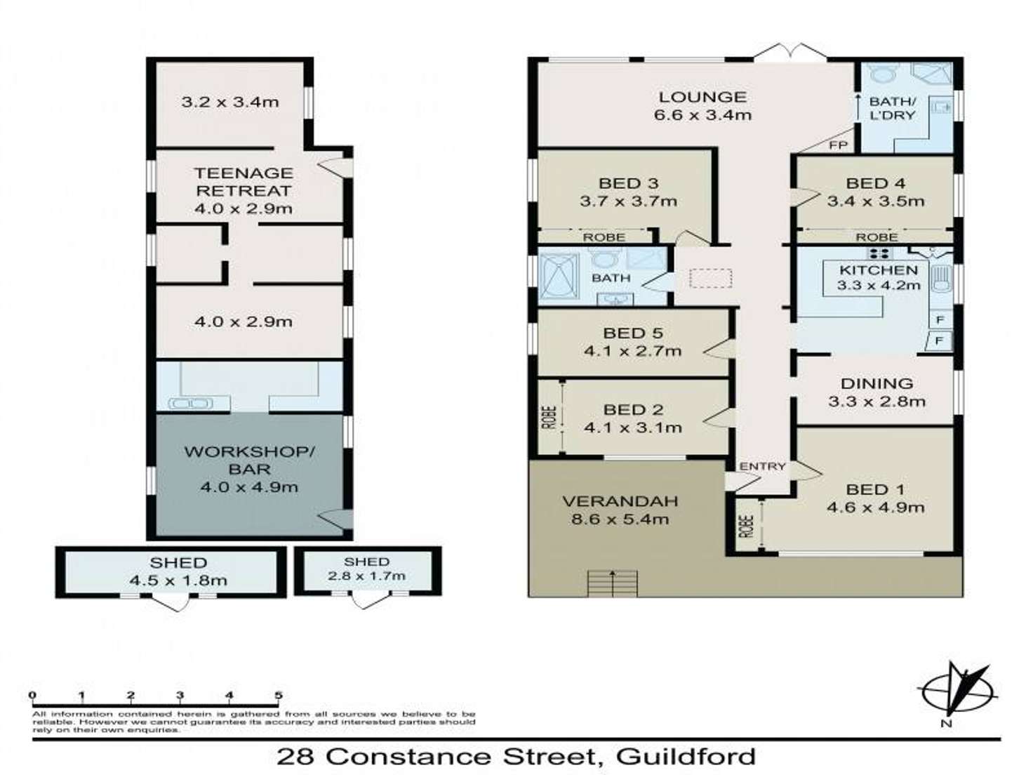 Floorplan of Homely house listing, 28 Constance Street, Guildford NSW 2161