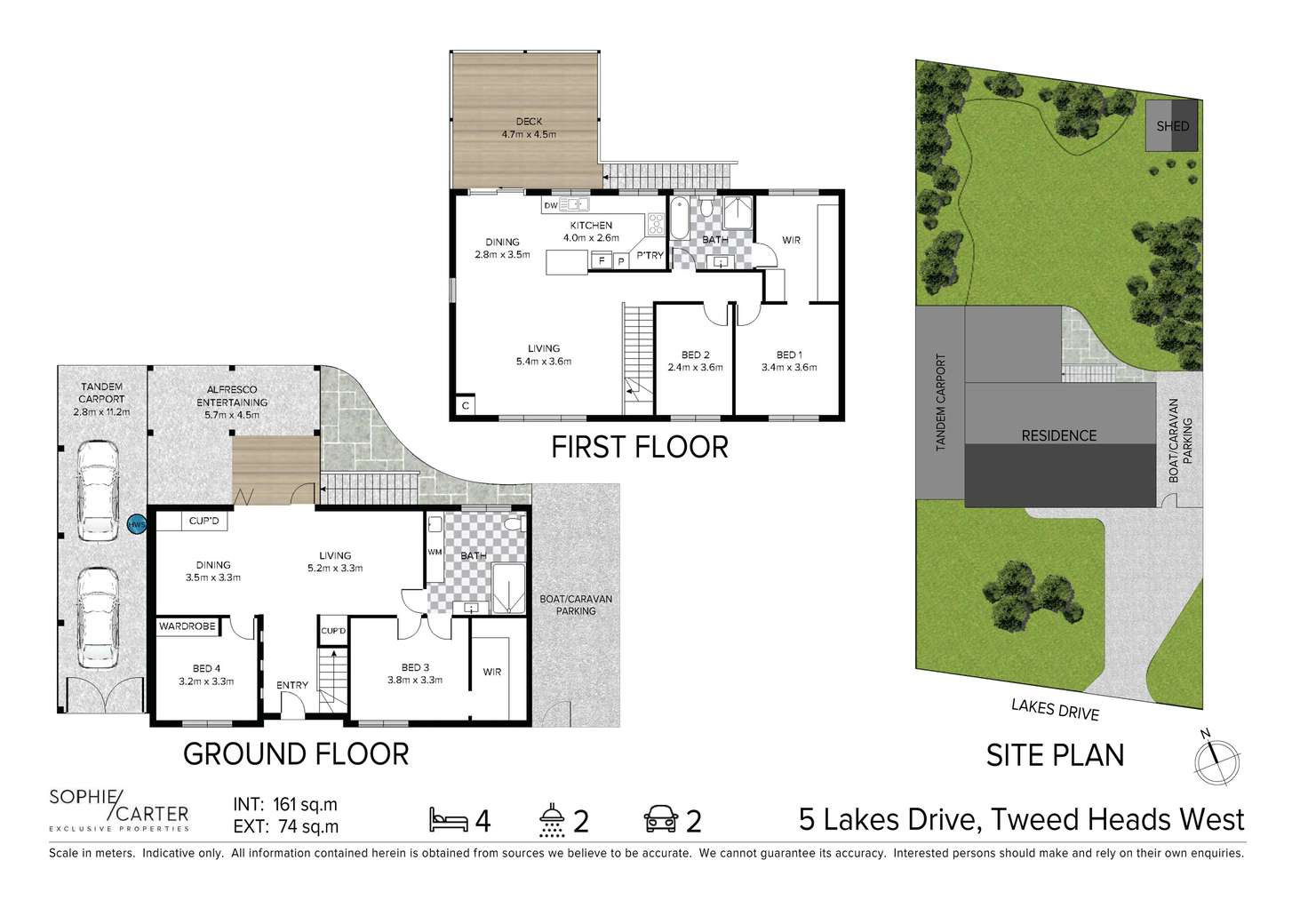 Floorplan of Homely house listing, 5 Lakes Drive, Tweed Heads West NSW 2485