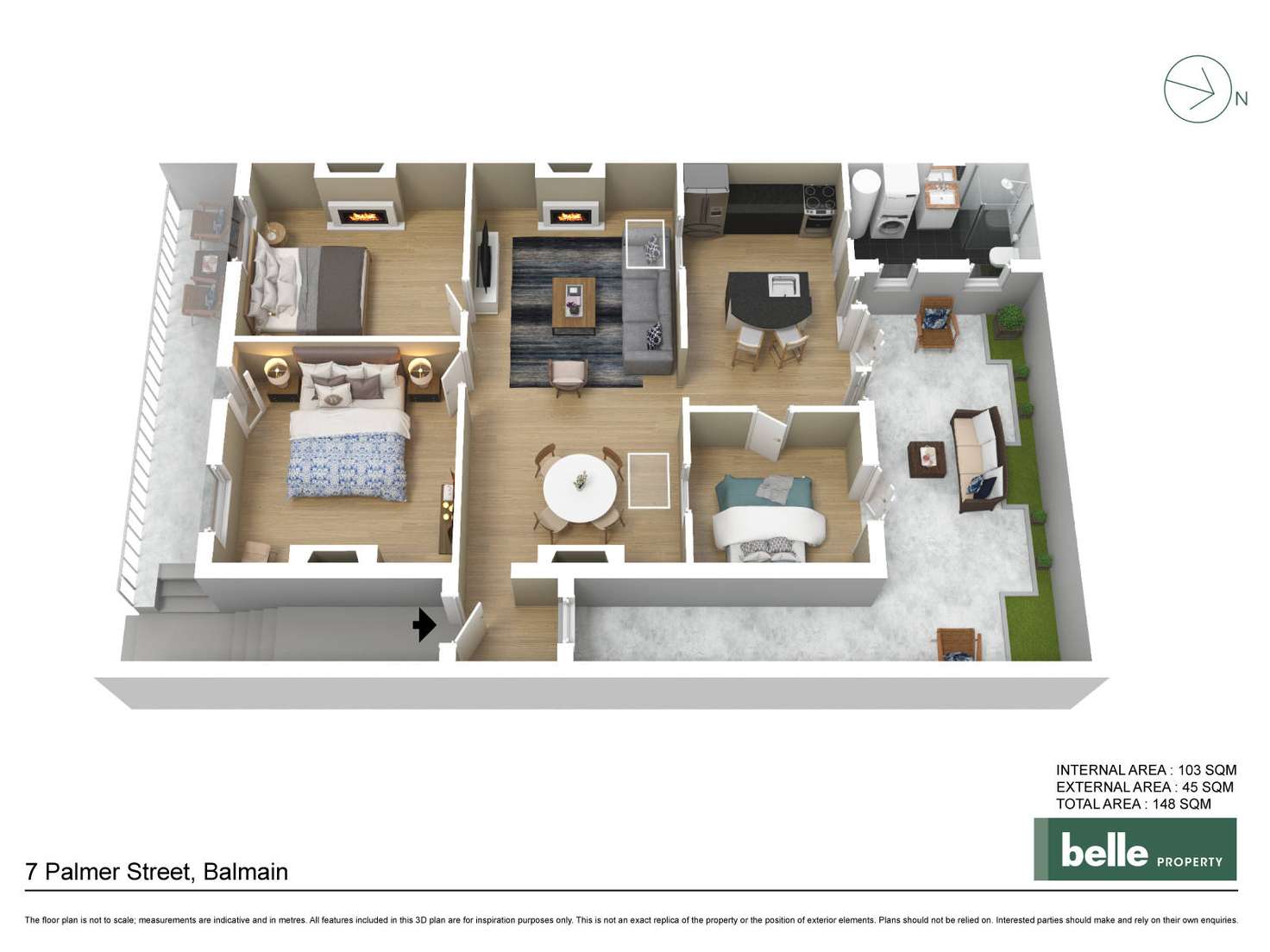 Floorplan of Homely house listing, 7 Palmer Street, Balmain NSW 2041