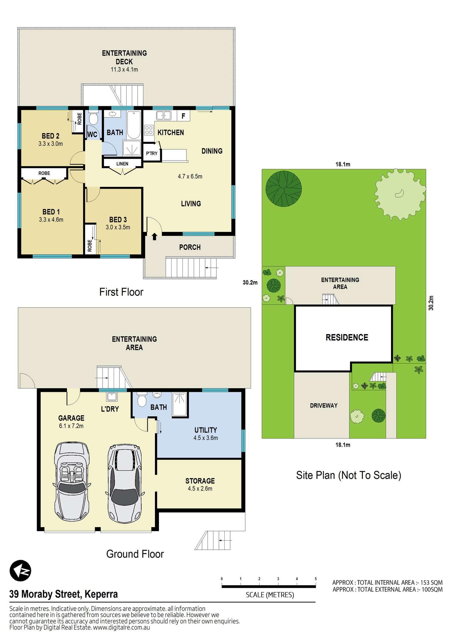 Floorplan of Homely house listing, 39 Moraby Street, Keperra QLD 4054