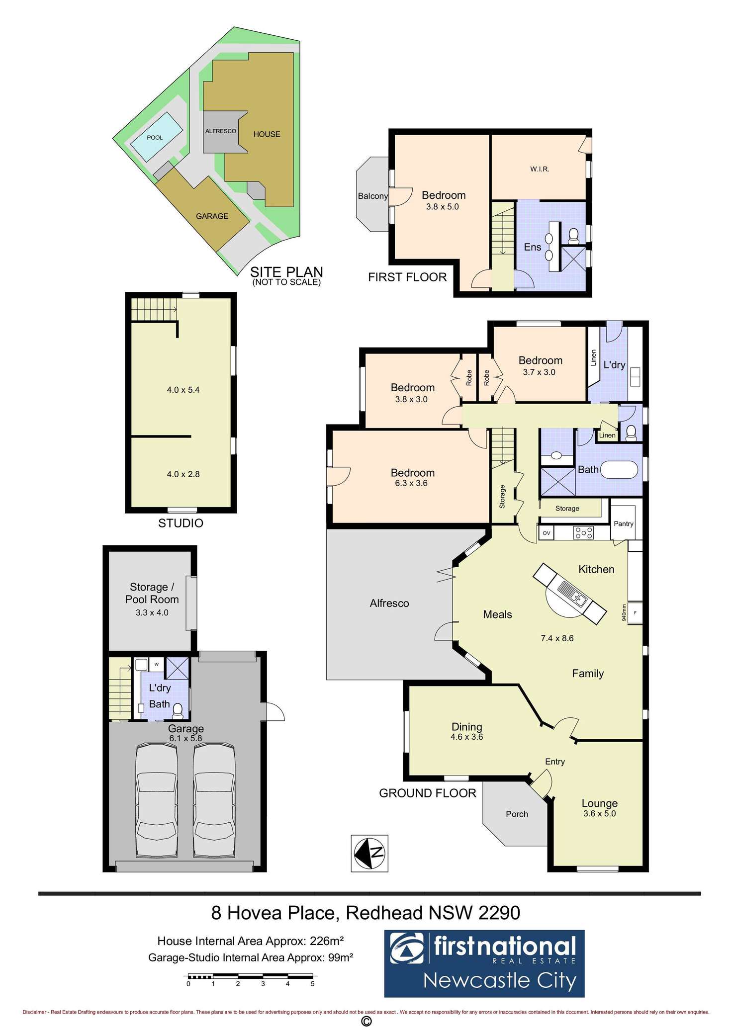 Floorplan of Homely house listing, 8 Hovea Place, Redhead NSW 2290