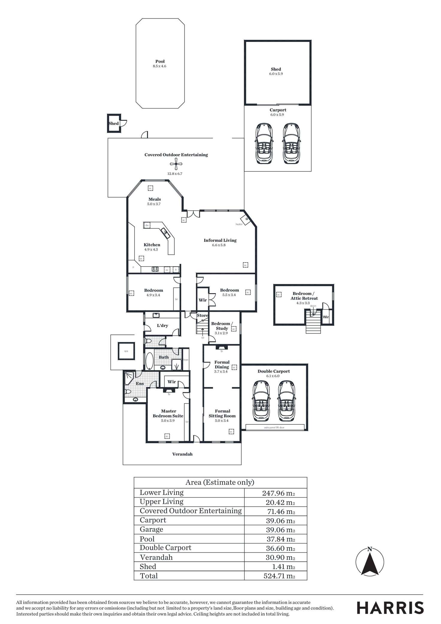 Floorplan of Homely house listing, 3 Gurrs Road, Beulah Park SA 5067