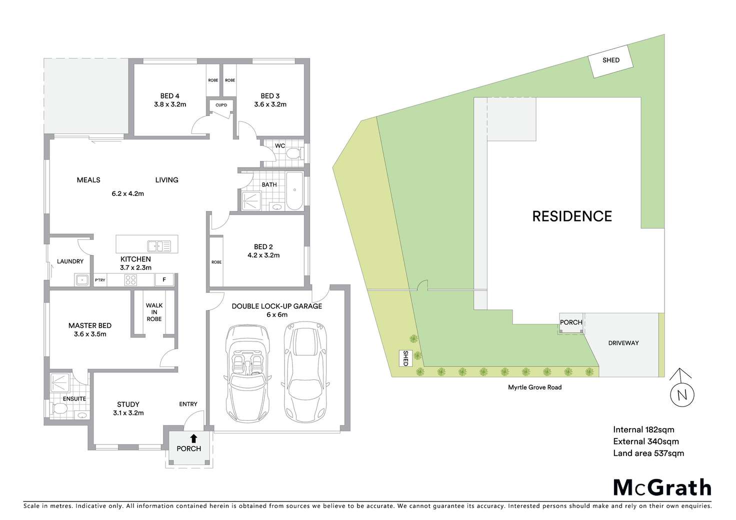 Floorplan of Homely house listing, 20B Myrtle Grove Road, Ballan VIC 3342