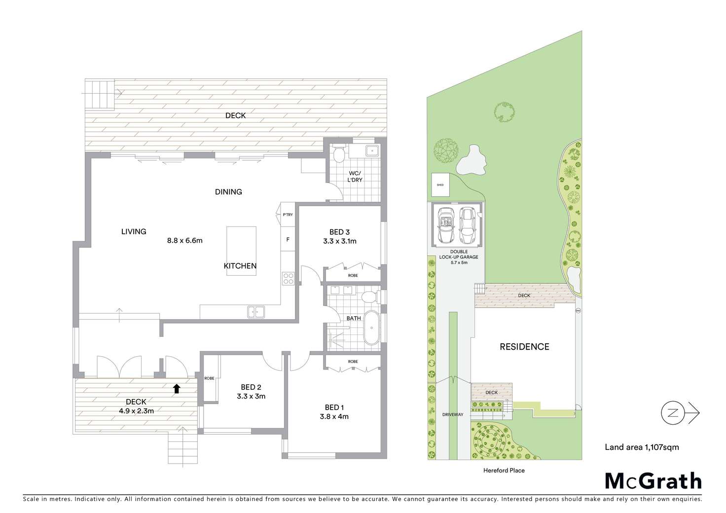 Floorplan of Homely house listing, 1 Hereford Place, West Pymble NSW 2073