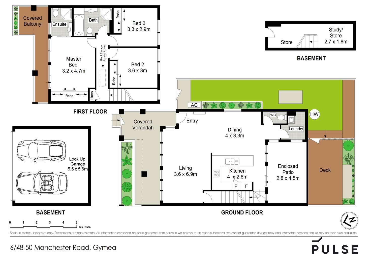 Floorplan of Homely townhouse listing, 6/48-50 Manchester Road, Gymea NSW 2227