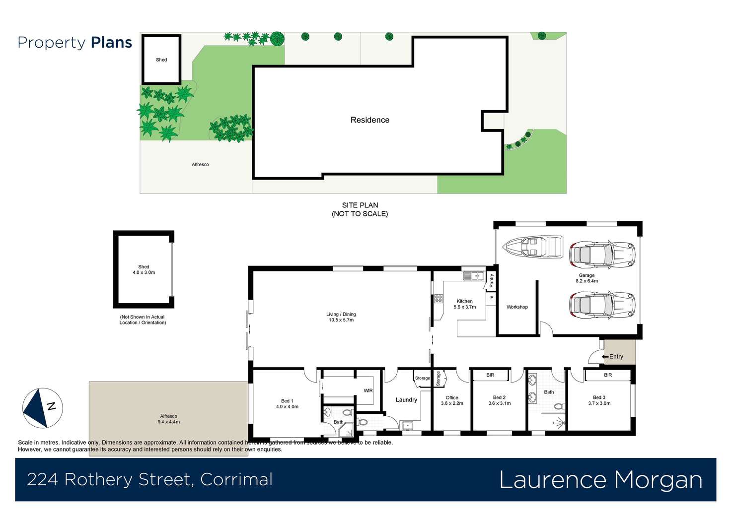 Floorplan of Homely house listing, 224 Rothery Street, Corrimal NSW 2518