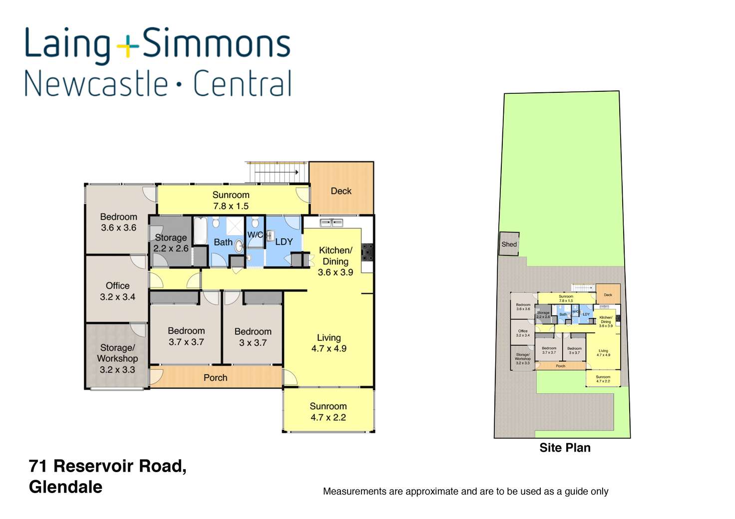 Floorplan of Homely house listing, 71 Reservoir Road, Glendale NSW 2285