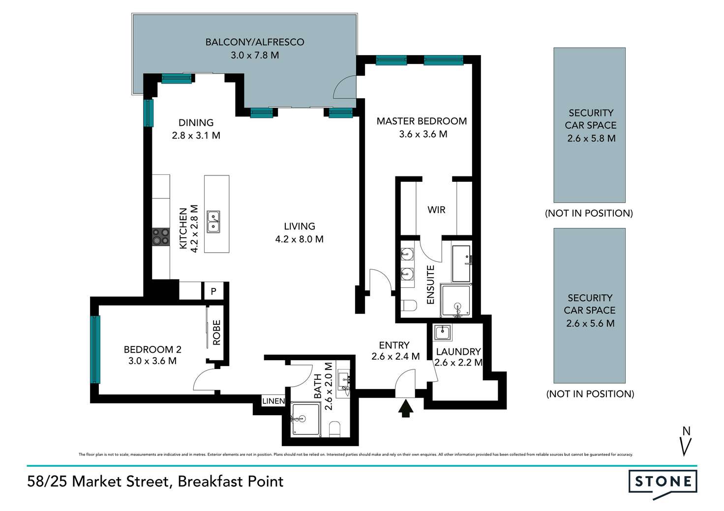 Floorplan of Homely apartment listing, 58/25 Market Street, Breakfast Point NSW 2137