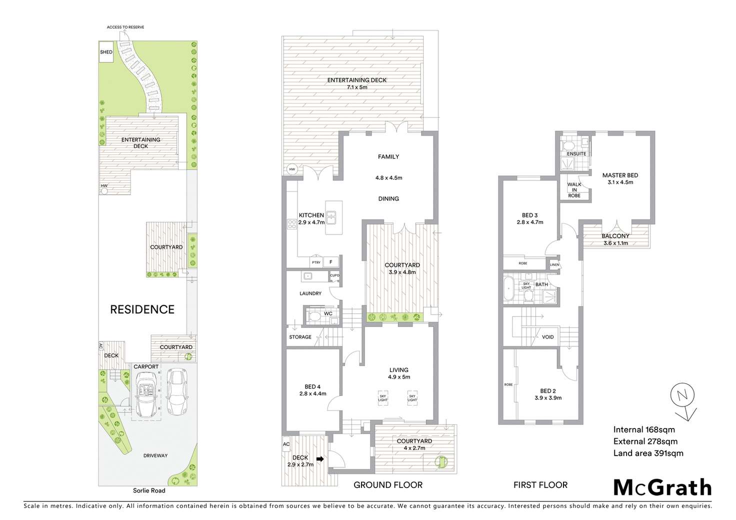 Floorplan of Homely house listing, 9A Sorlie Road, Frenchs Forest NSW 2086