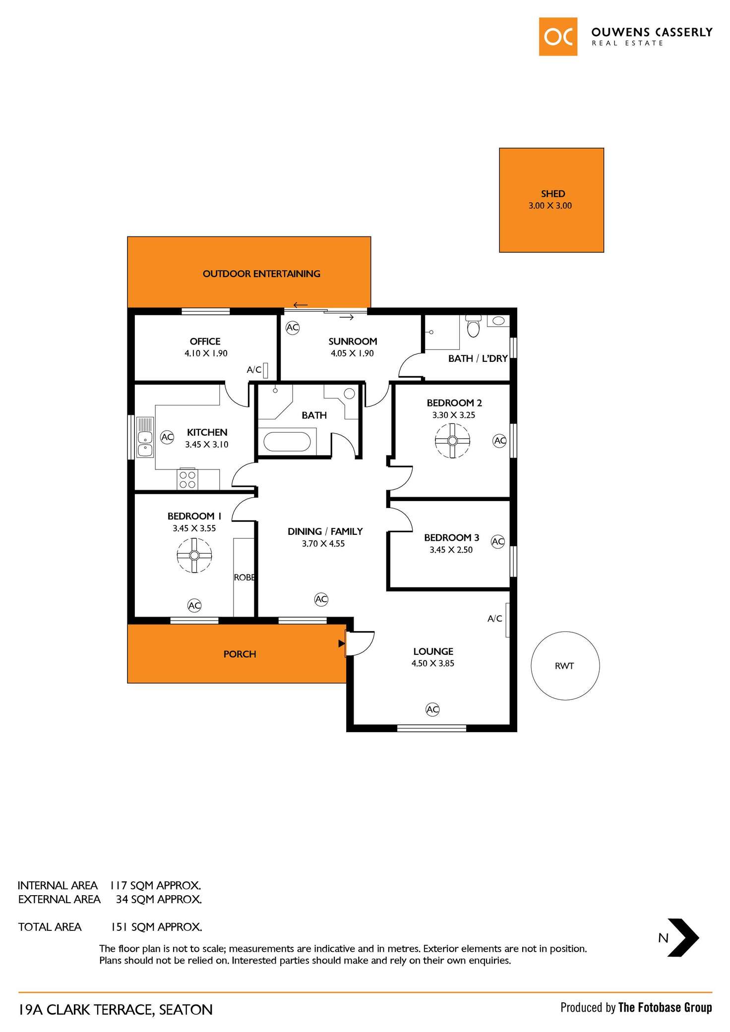 Floorplan of Homely house listing, 19A Clark Terrace, Seaton SA 5023