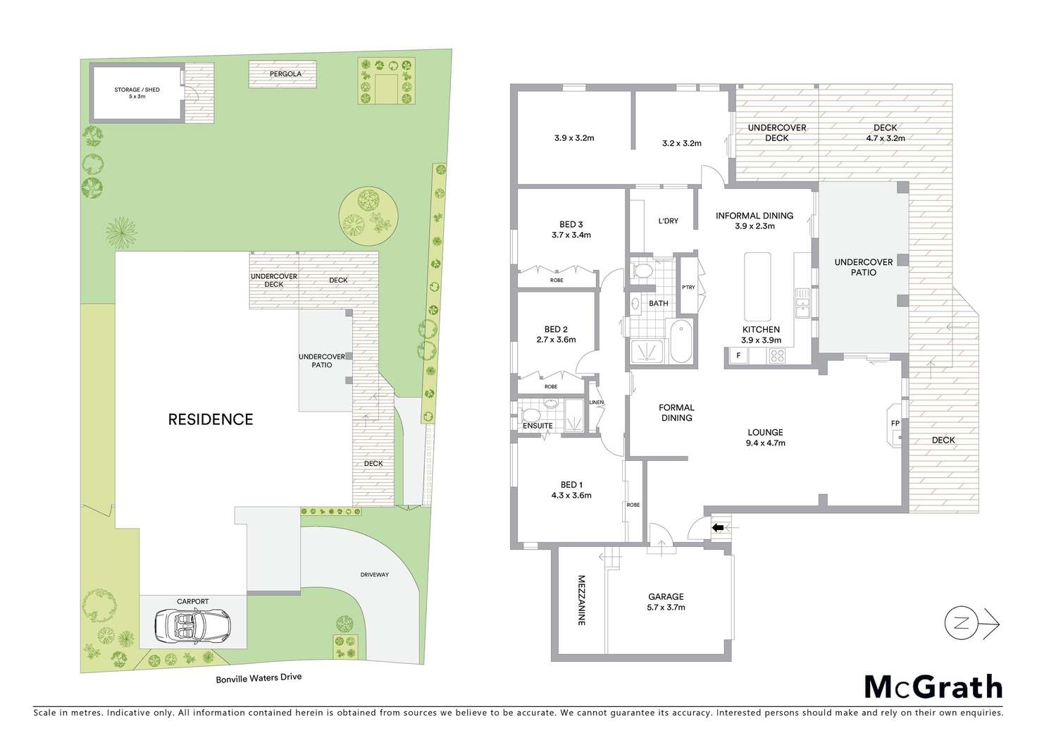 Floorplan of Homely house listing, 43 Bonville Waters Drive, Sawtell NSW 2452