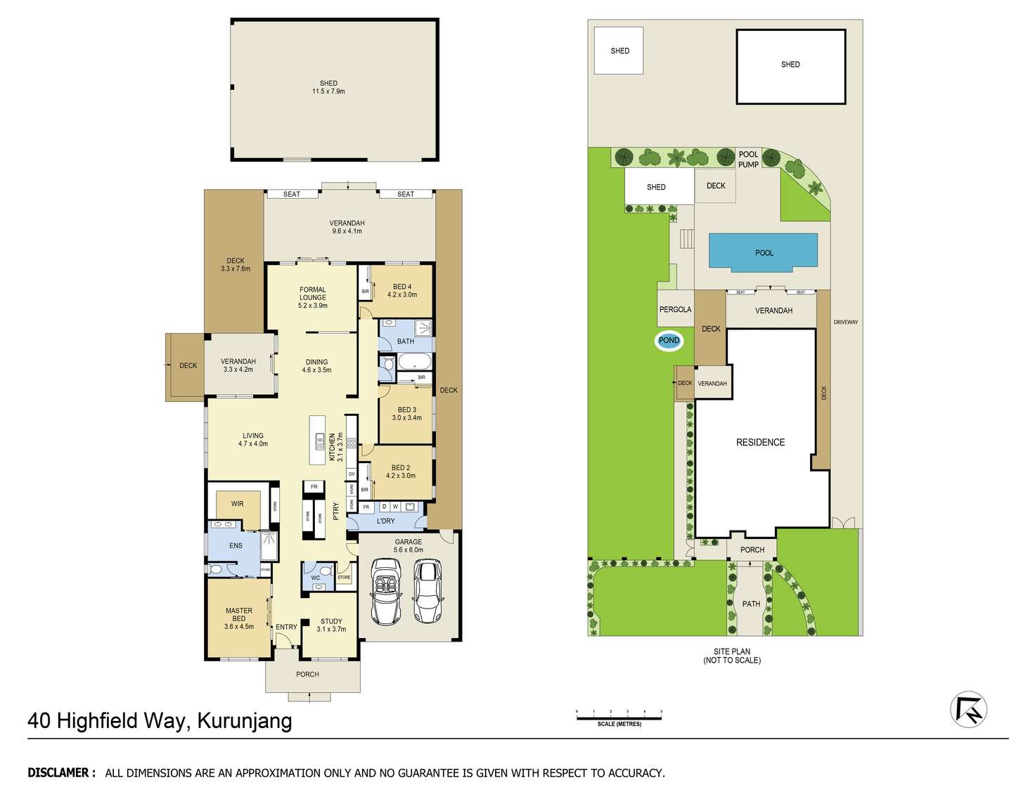Floorplan of Homely house listing, 40 Highfield Way, Kurunjang VIC 3337