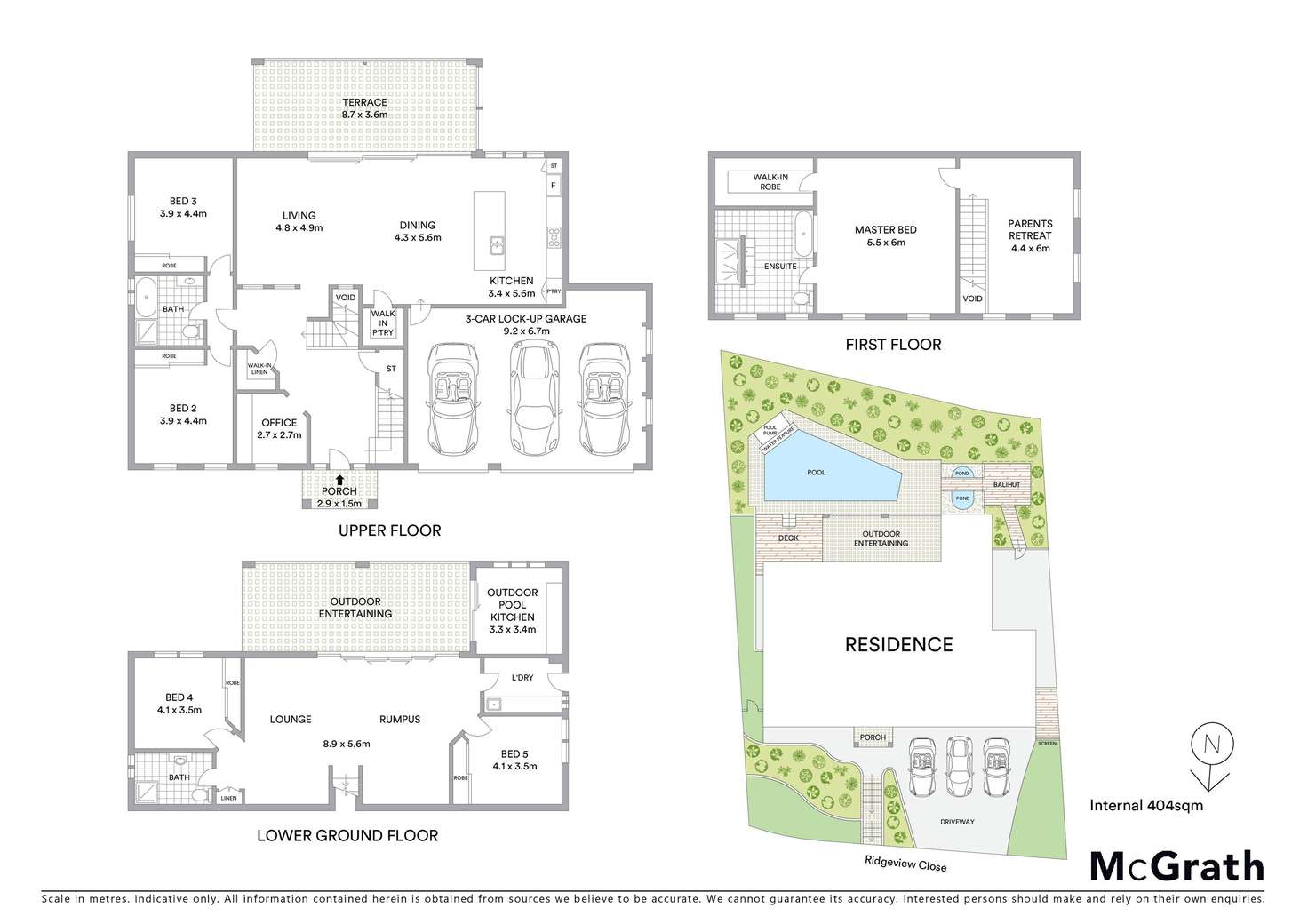 Floorplan of Homely house listing, 7 Ridgeview Close, Terrigal NSW 2260