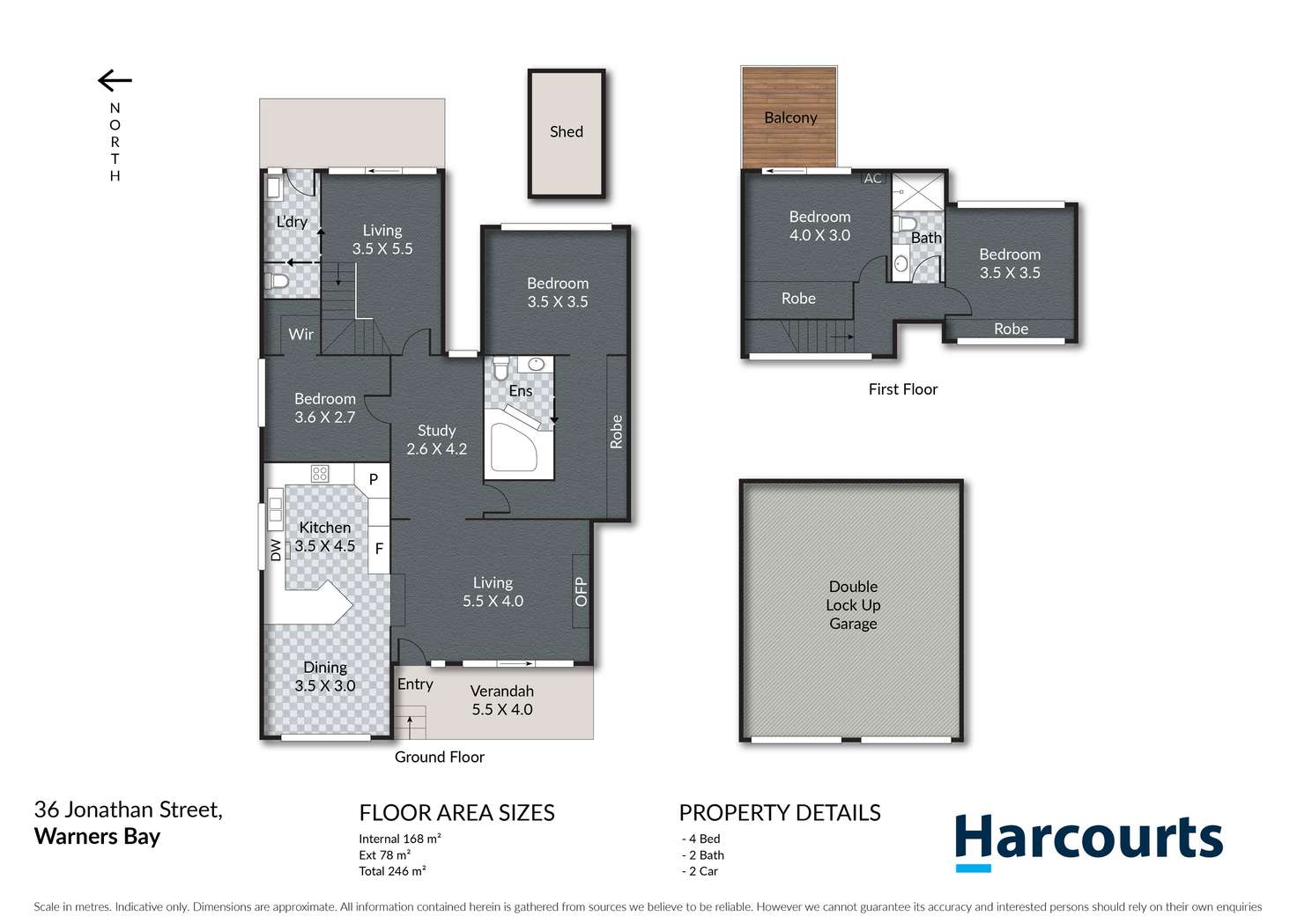 Floorplan of Homely house listing, 36 Jonathan Street, Warners Bay NSW 2282