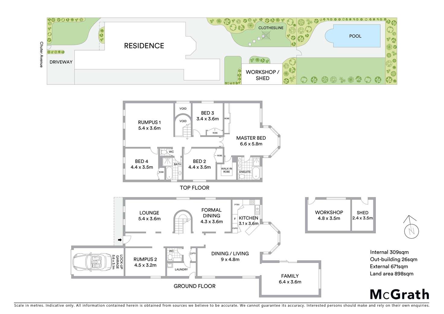 Floorplan of Homely house listing, 208 Chuter Avenue, Sans Souci NSW 2219