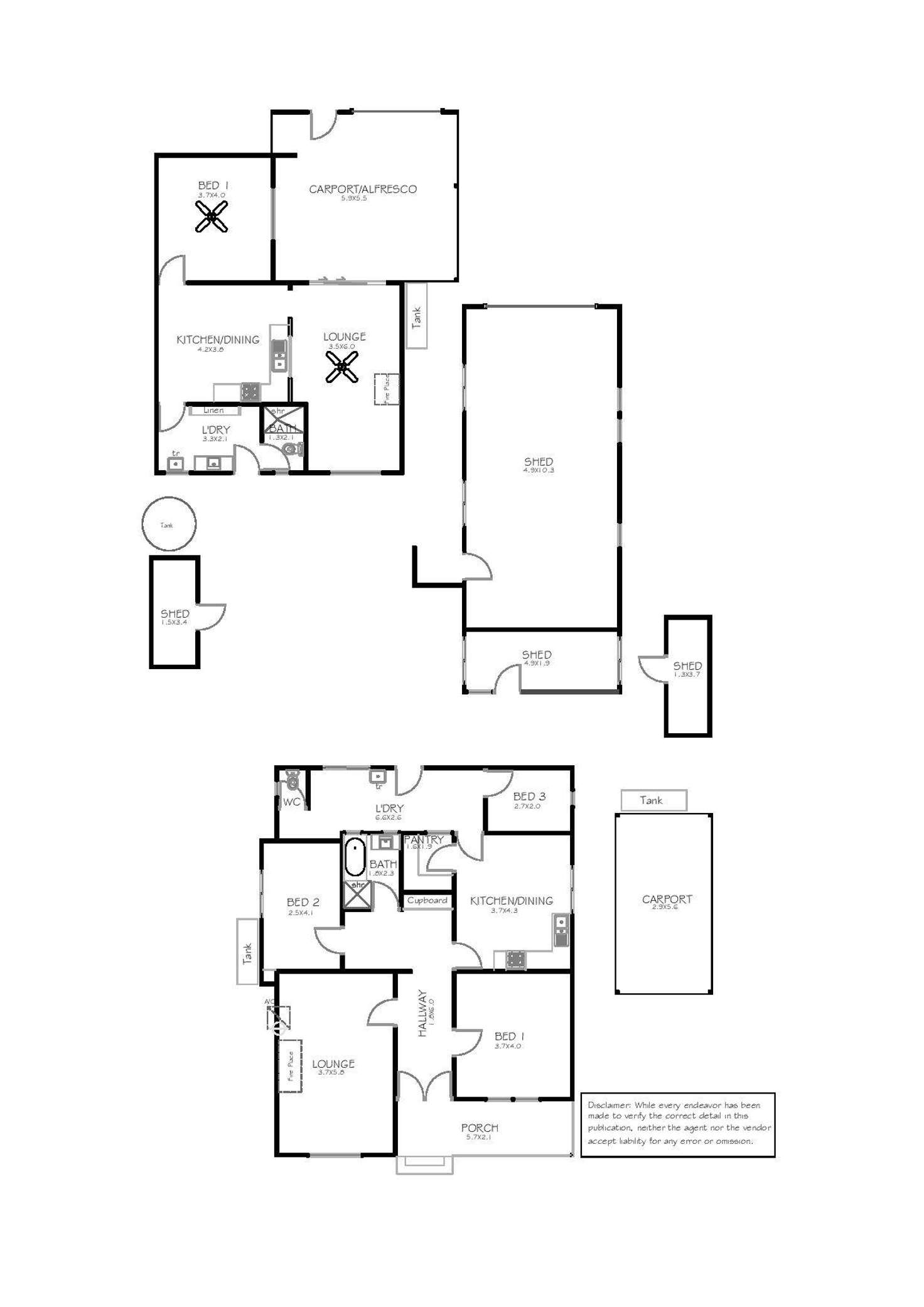 Floorplan of Homely house listing, 4 Cranston Street, Port Lincoln SA 5606