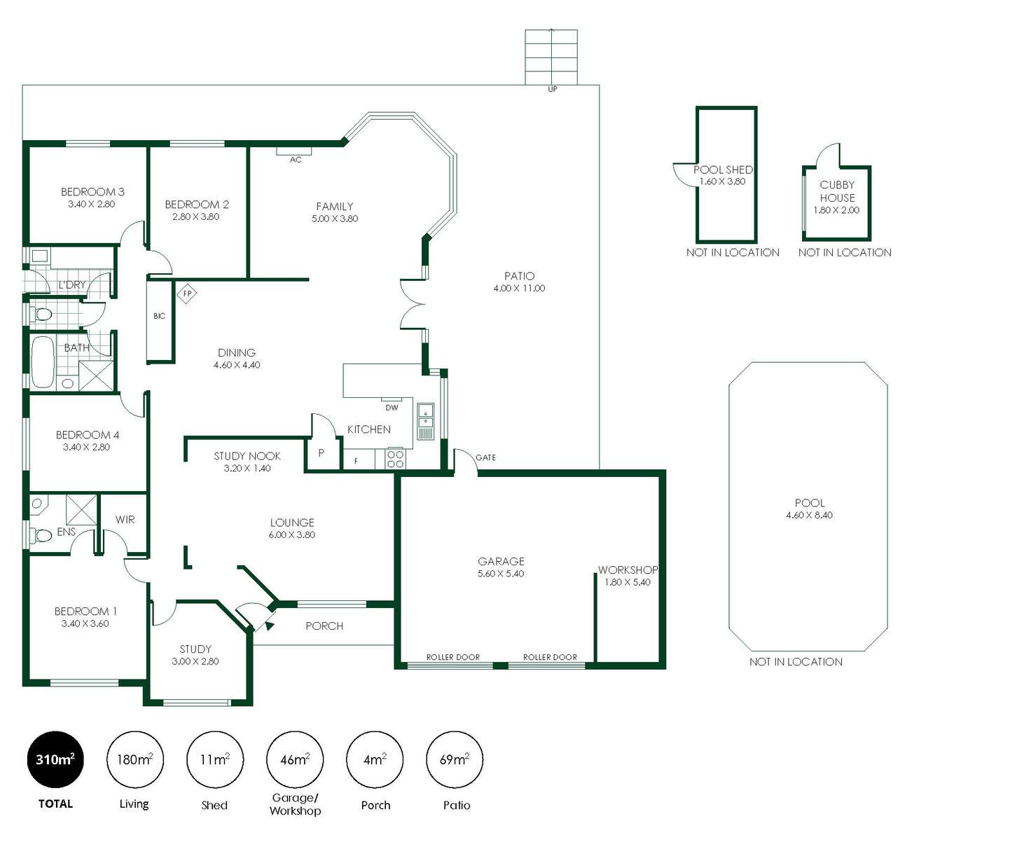 Floorplan of Homely house listing, 38 Shakes Road, Nairne SA 5252