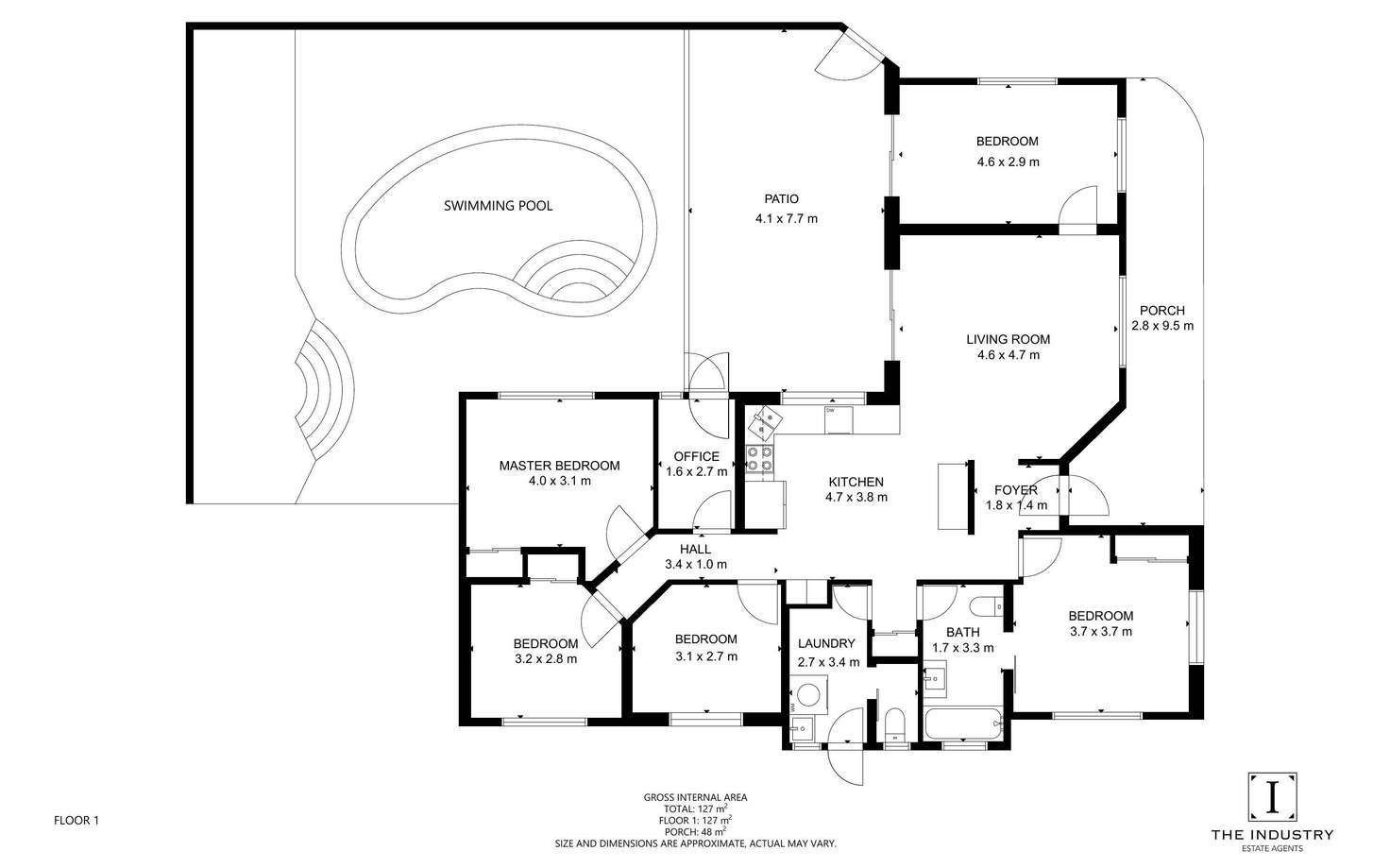 Floorplan of Homely house listing, 5 Callitris Street, Redlynch QLD 4870