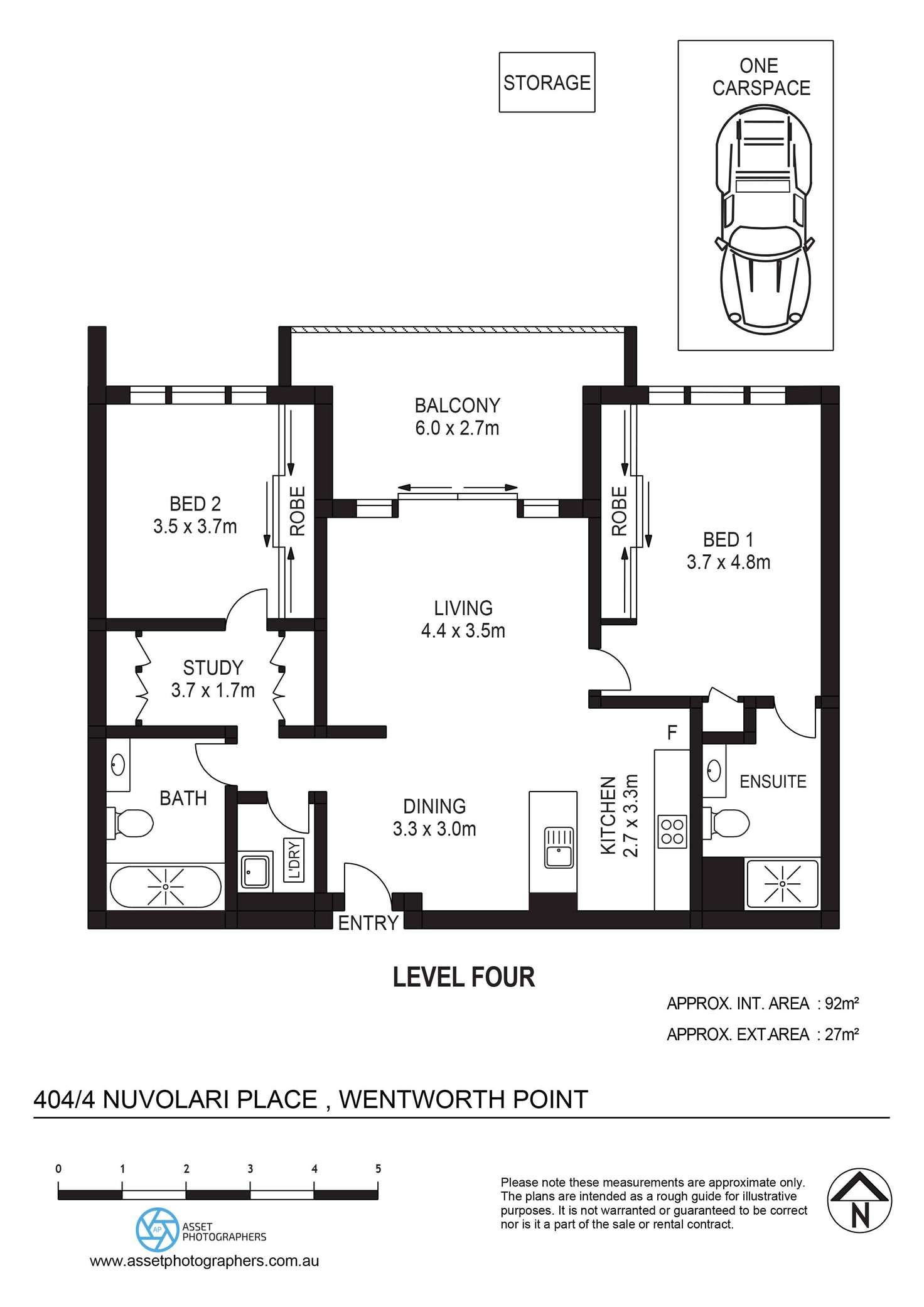 Floorplan of Homely apartment listing, 404/4 Nuvolari Place, Wentworth Point NSW 2127