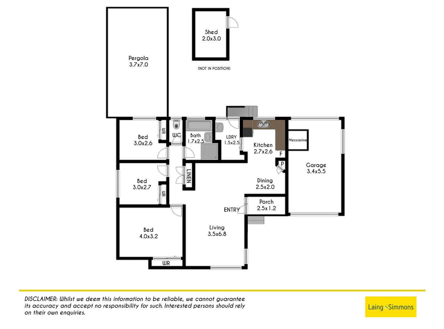 Floorplan of Homely house listing, 35 Lancelot Street, Blacktown NSW 2148