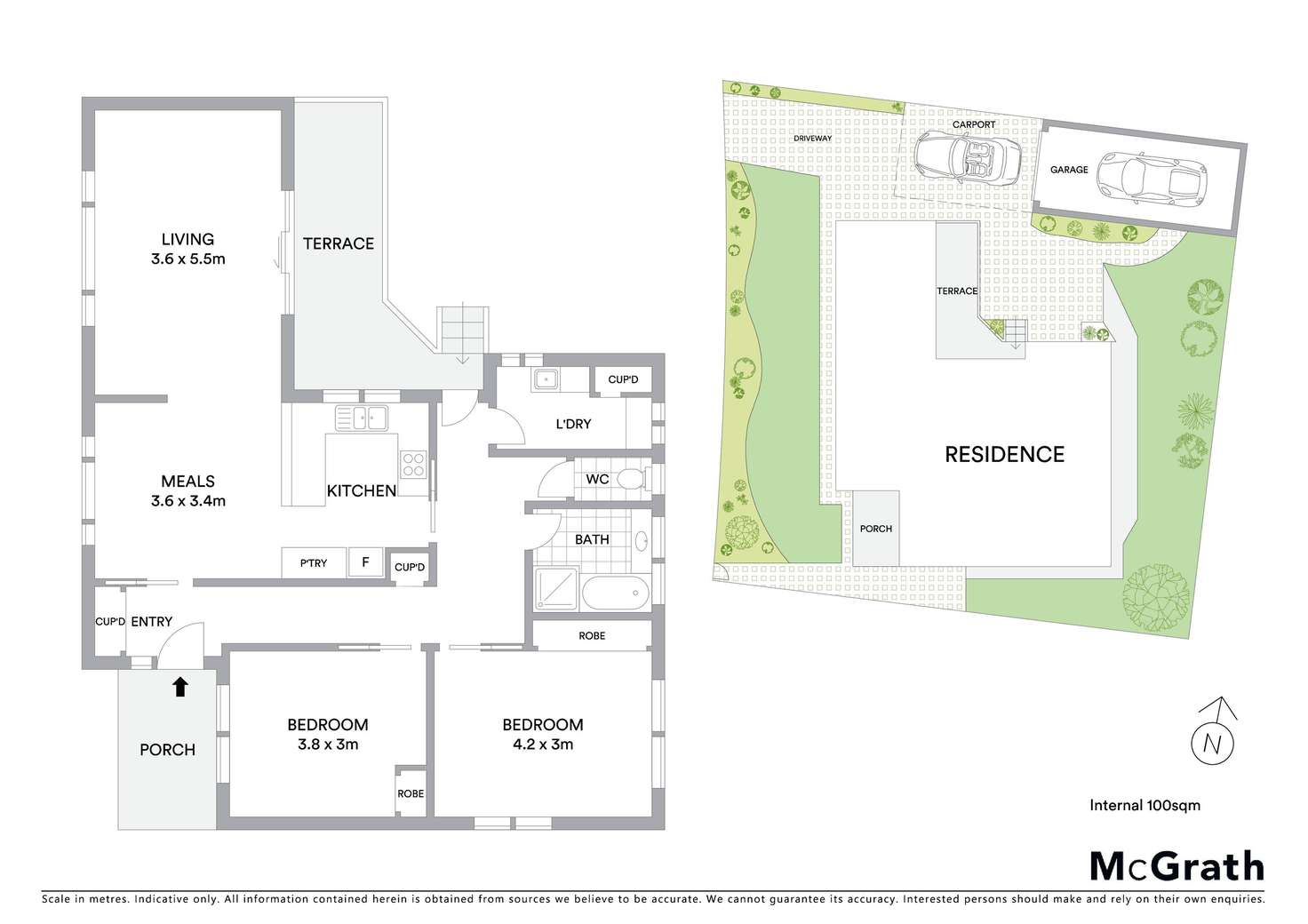Floorplan of Homely house listing, 22 Bostock Avenue, Manifold Heights VIC 3218