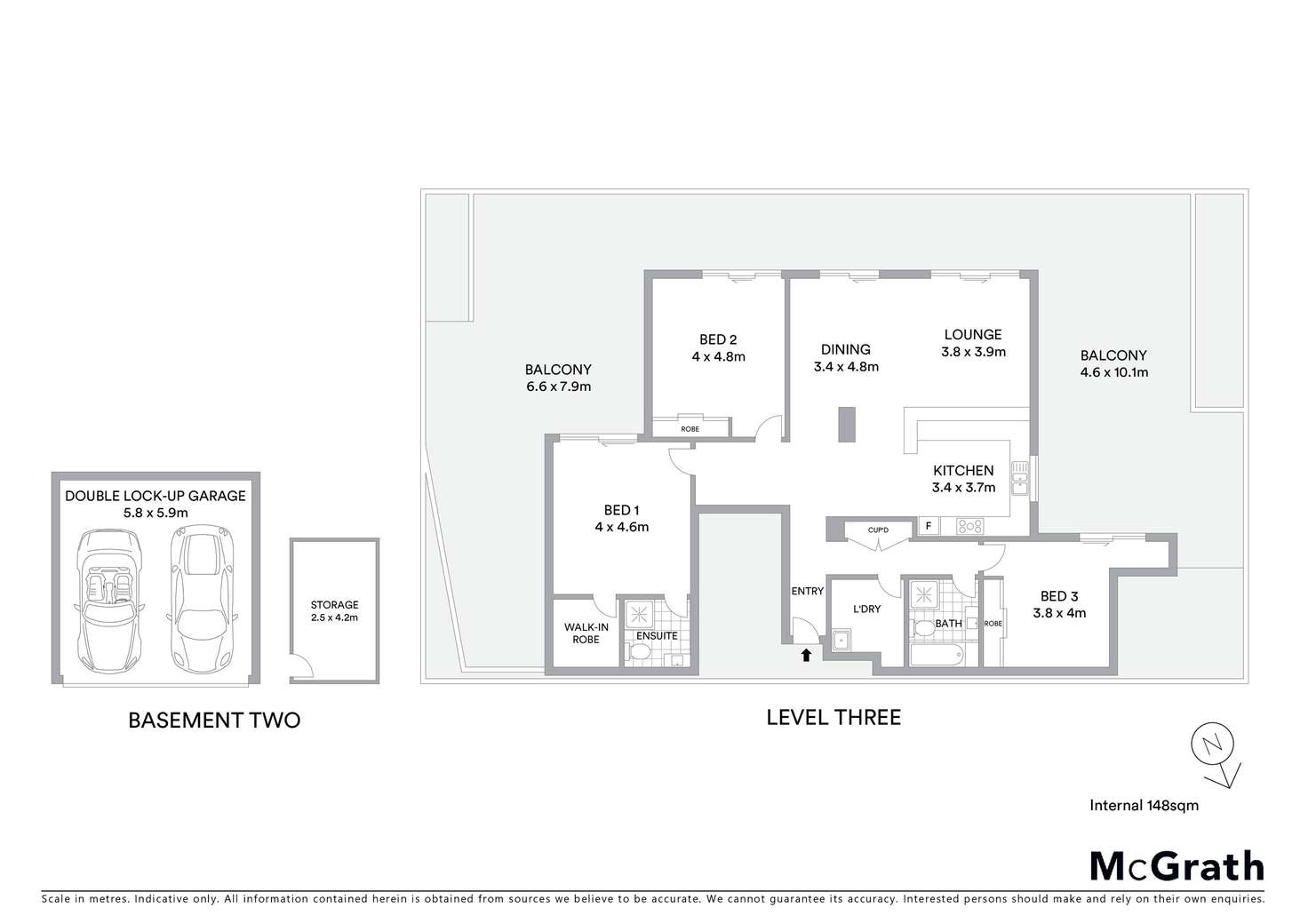 Floorplan of Homely apartment listing, 30/12 Sherwin Avenue, Castle Hill NSW 2154