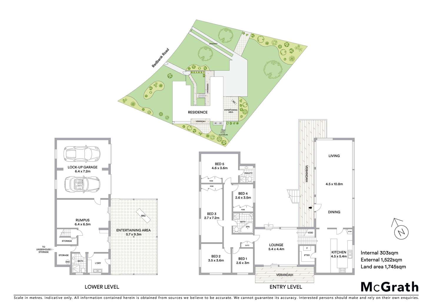 Floorplan of Homely house listing, 11 Redbank Road, Mudgee NSW 2850