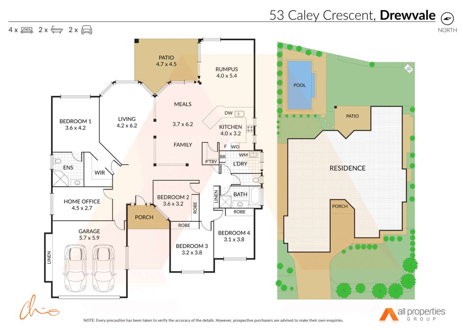 Floorplan of Homely house listing, 53 Caley Crescent, Drewvale QLD 4116