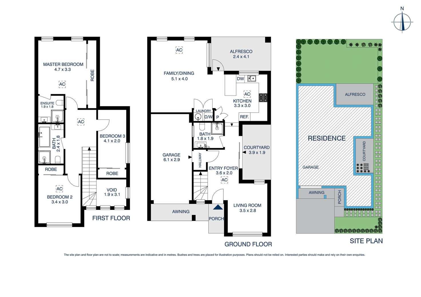 Floorplan of Homely semiDetached listing, 3/6 Belmore Street, North Parramatta NSW 2151